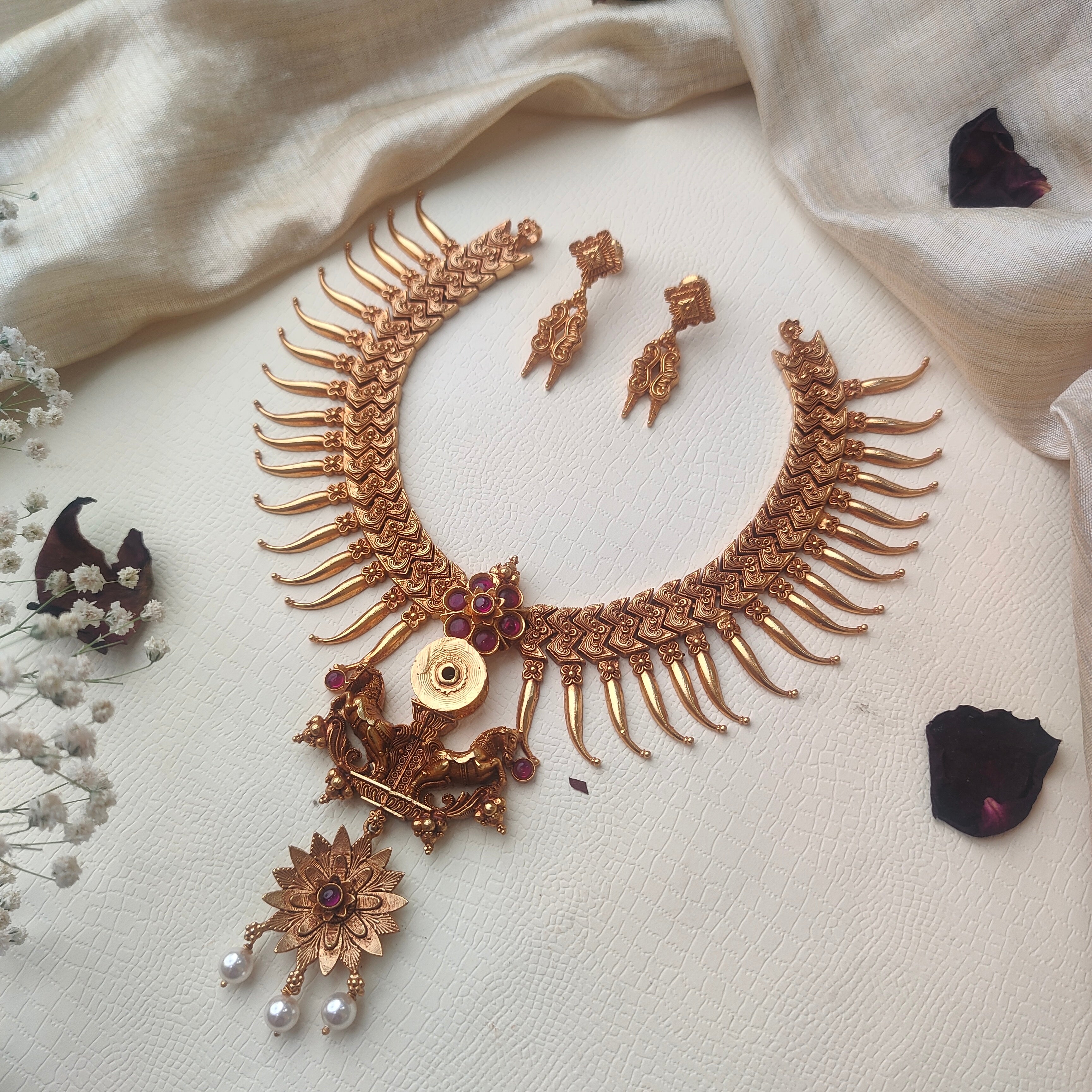 Silver Gold plated Haram