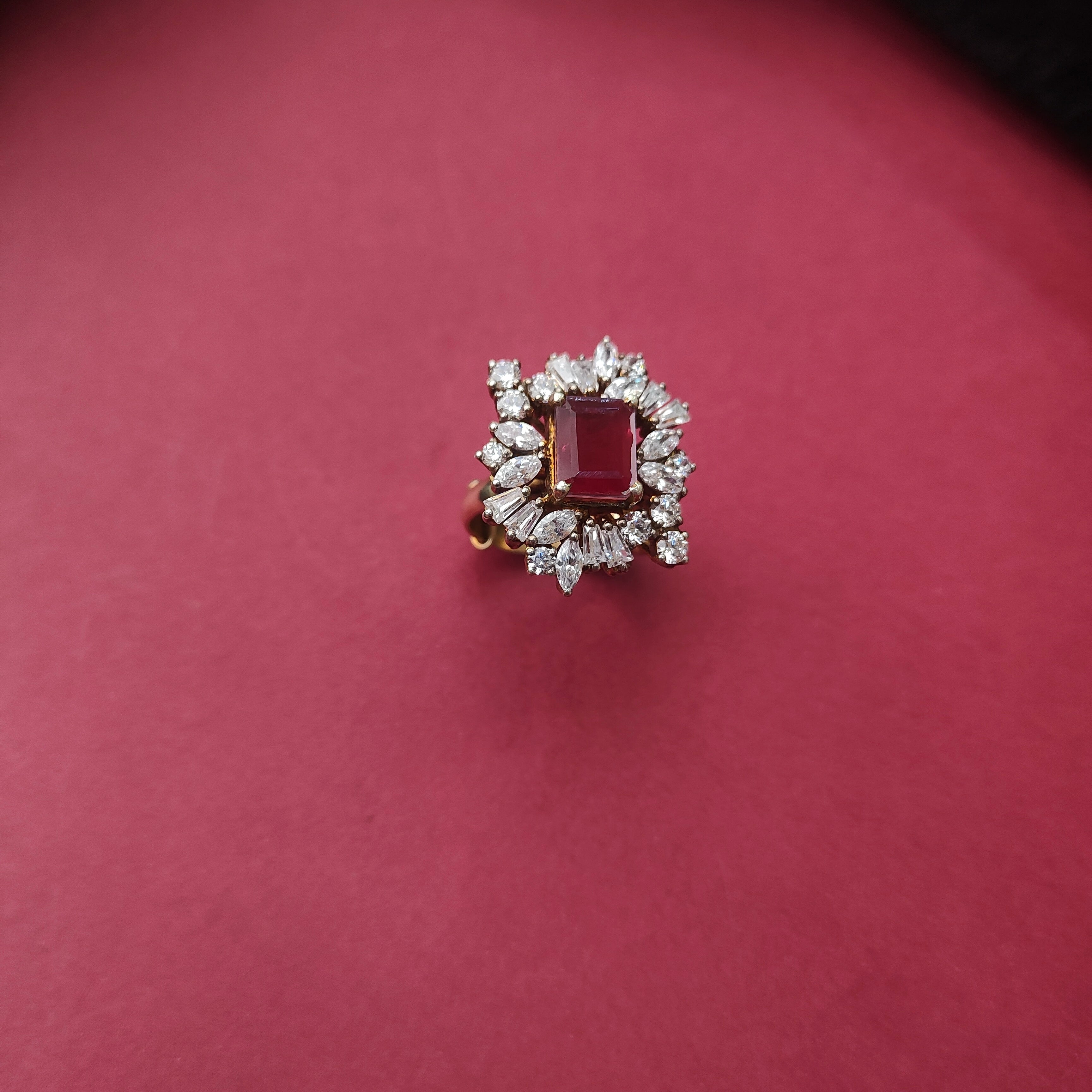 925 Silver Victorian finger ring - 0593 - BCOS Its Silver