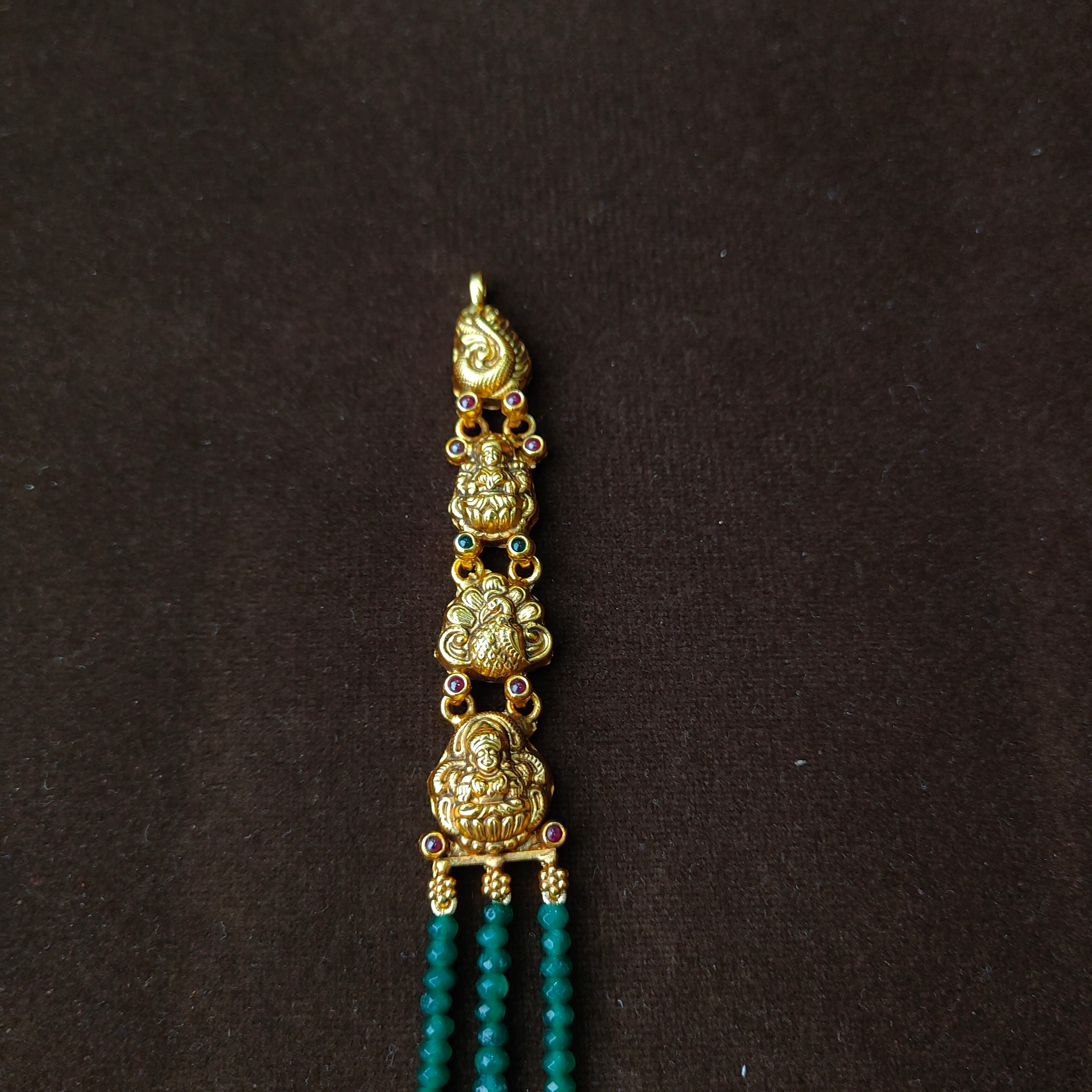 925 Silver Gold Plated Beads Haram0070