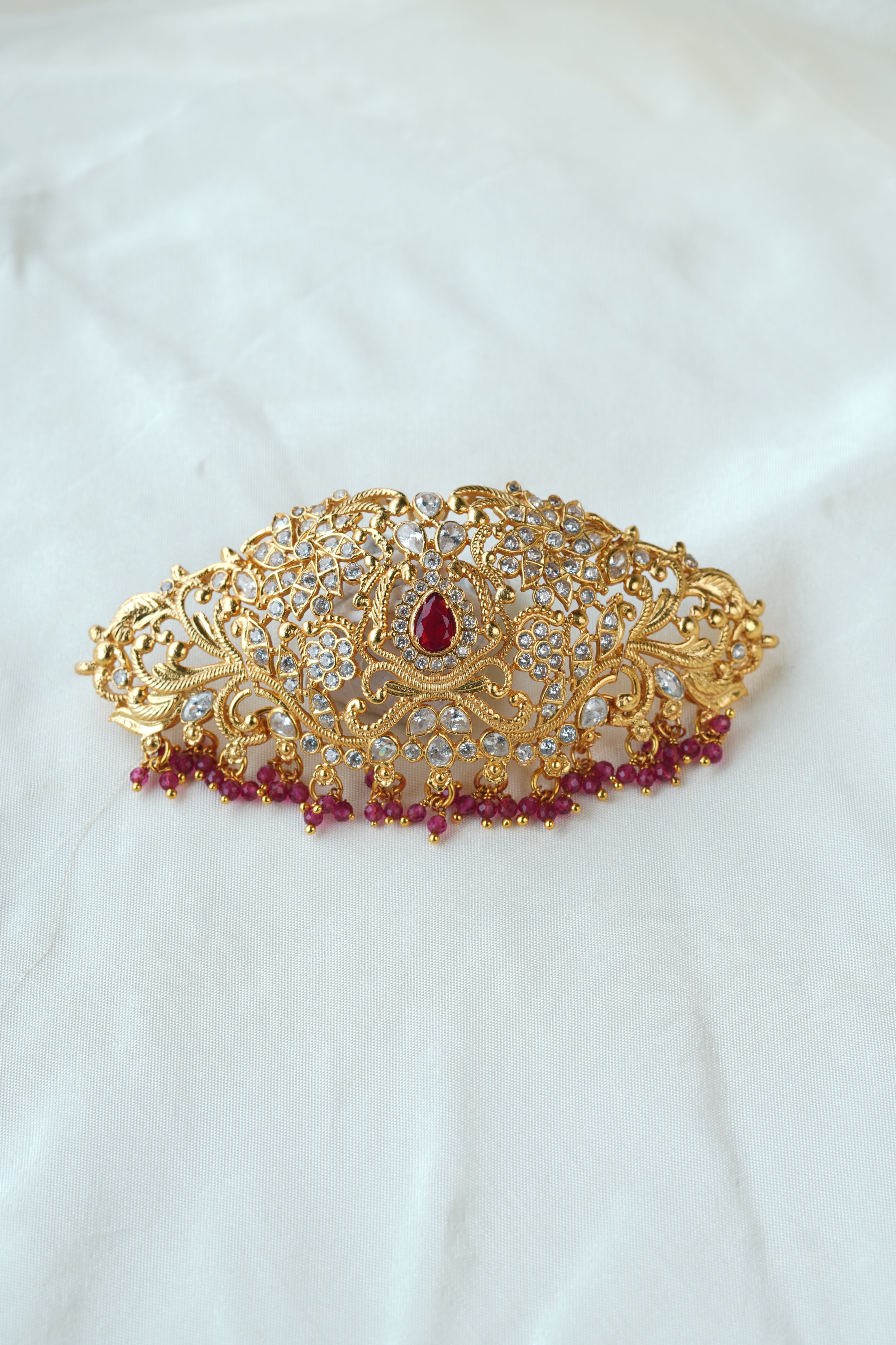 925 Silver Gold Plated Choker-1200