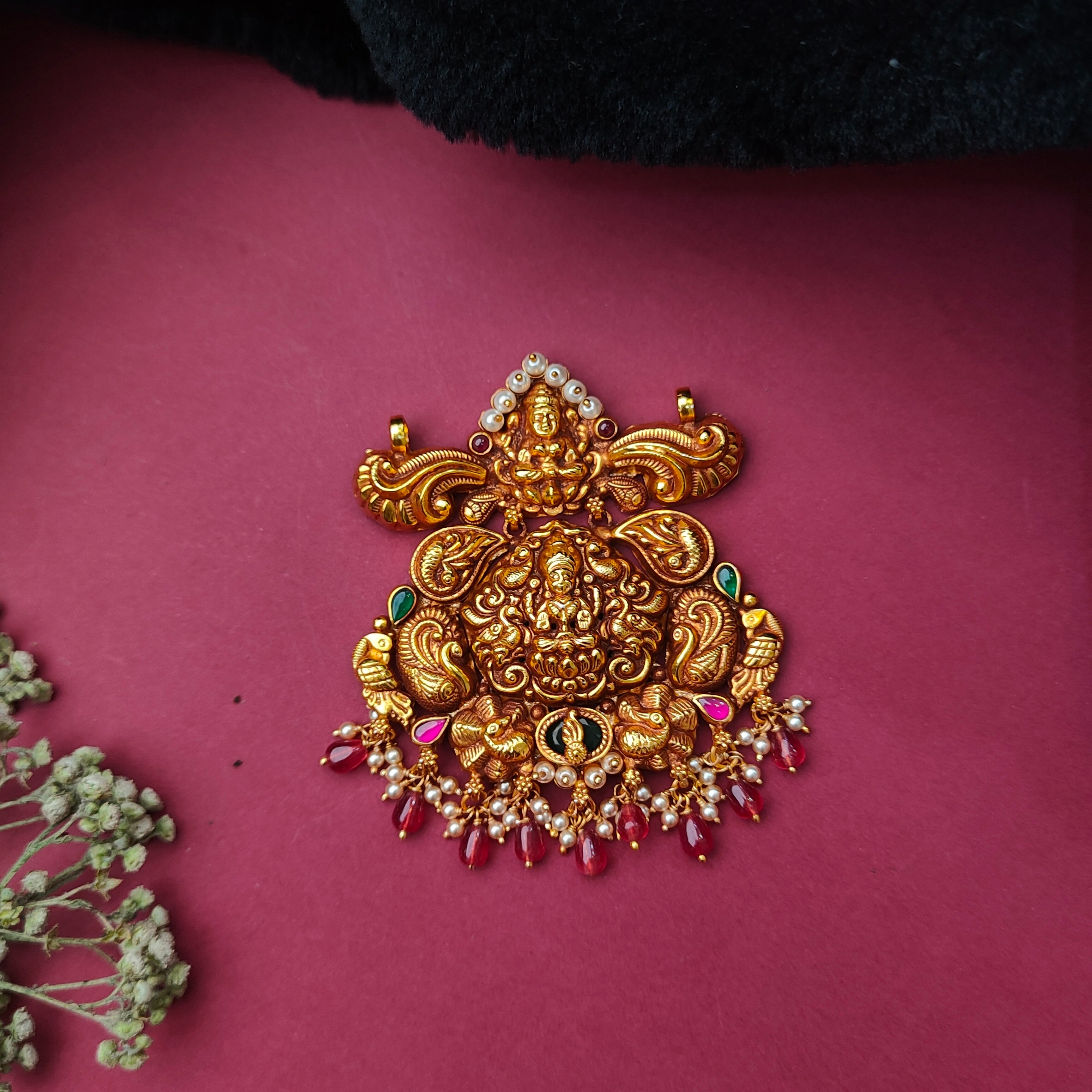 925 Silver Gold Plated Pendant-0556