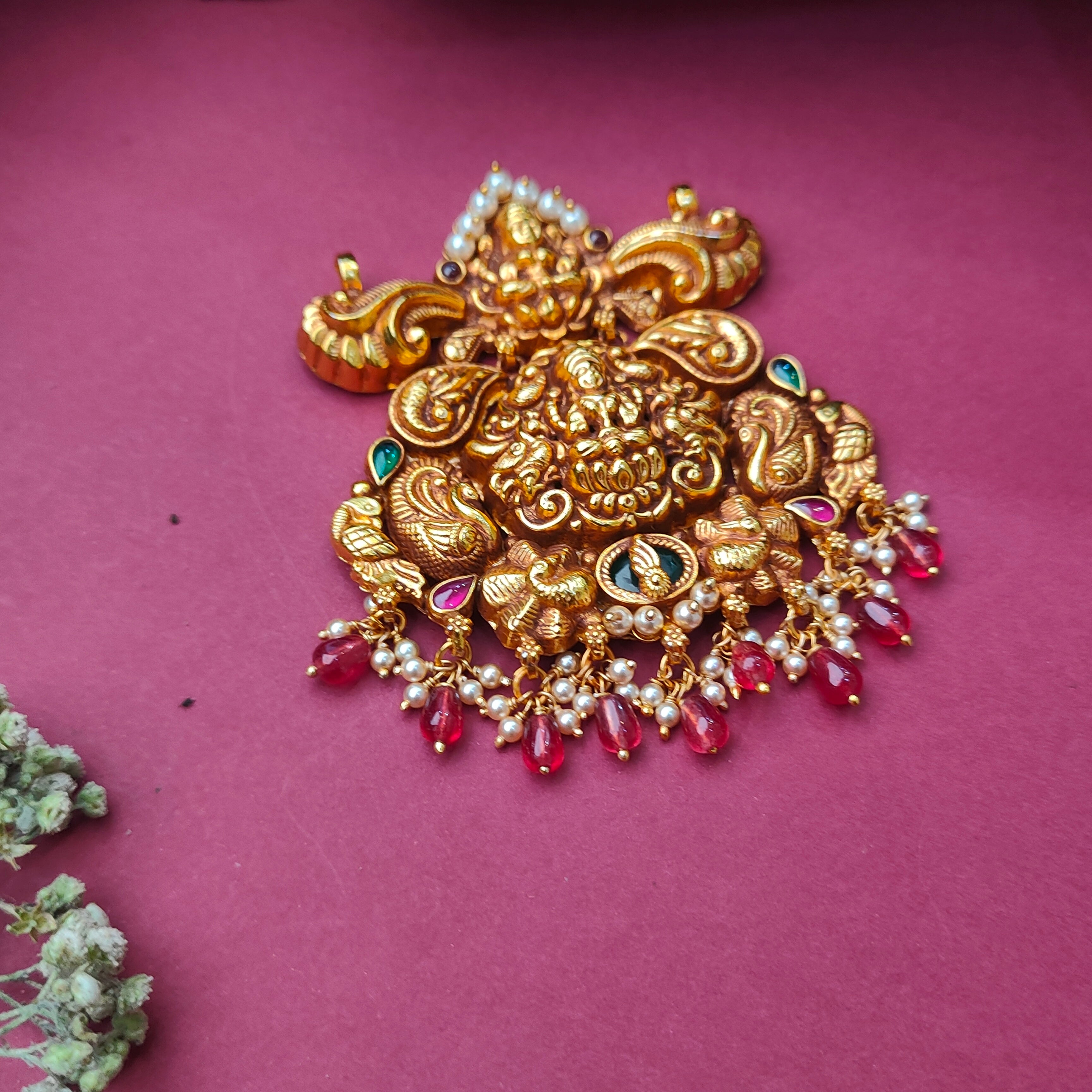925 Silver Gold Plated Pendant-0556