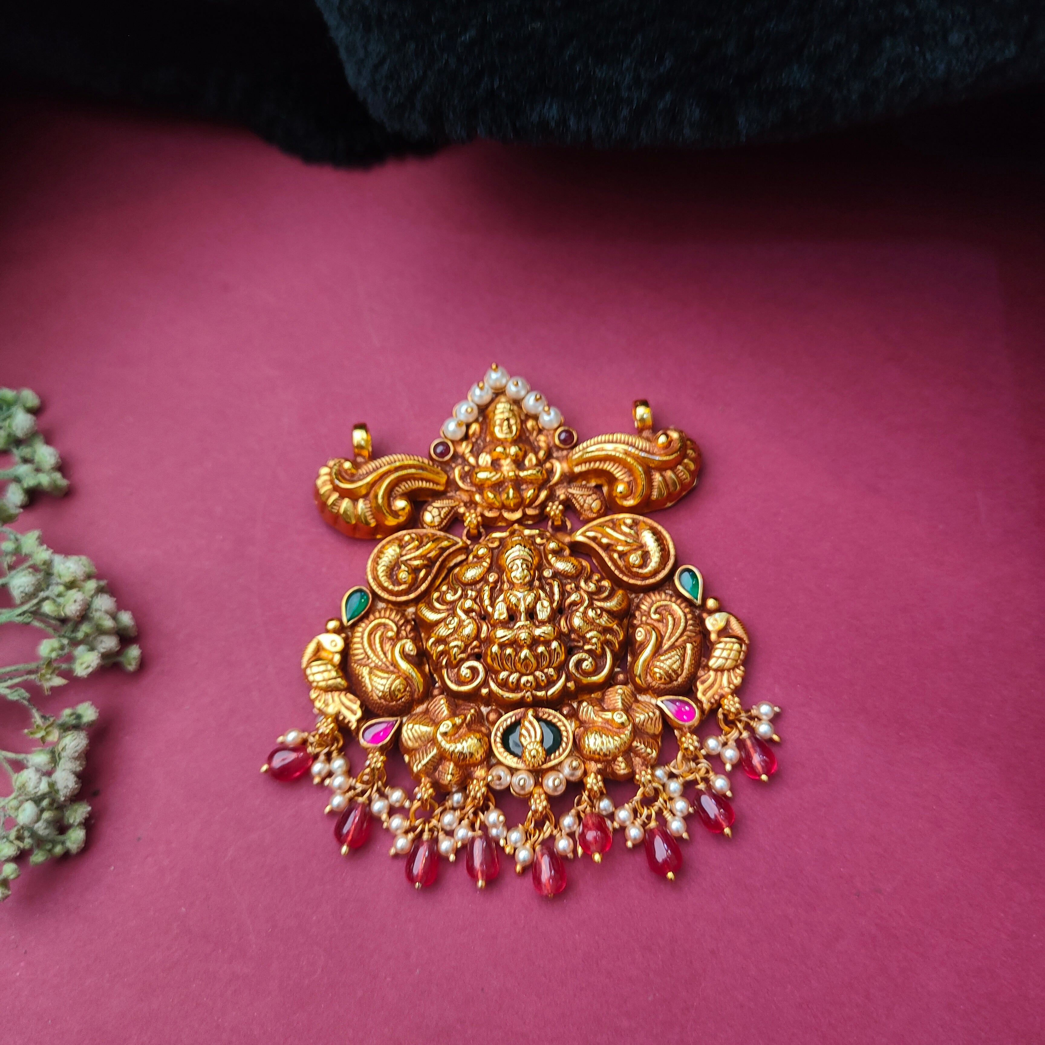 925 Silver Gold Plated Pendant-0556