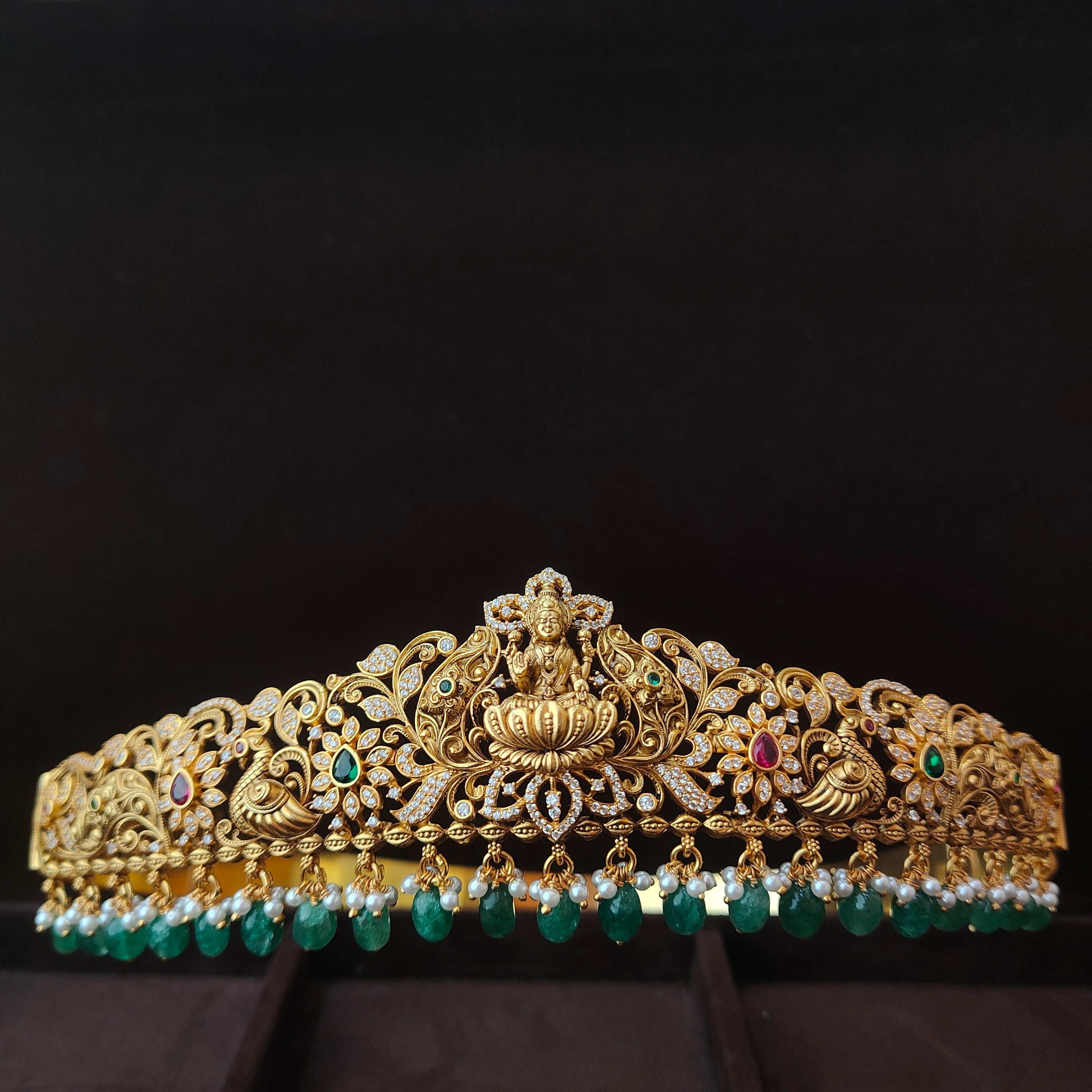 Pure 925 Silver Nakshi Waist Belt -0074 (FOR KIDS)