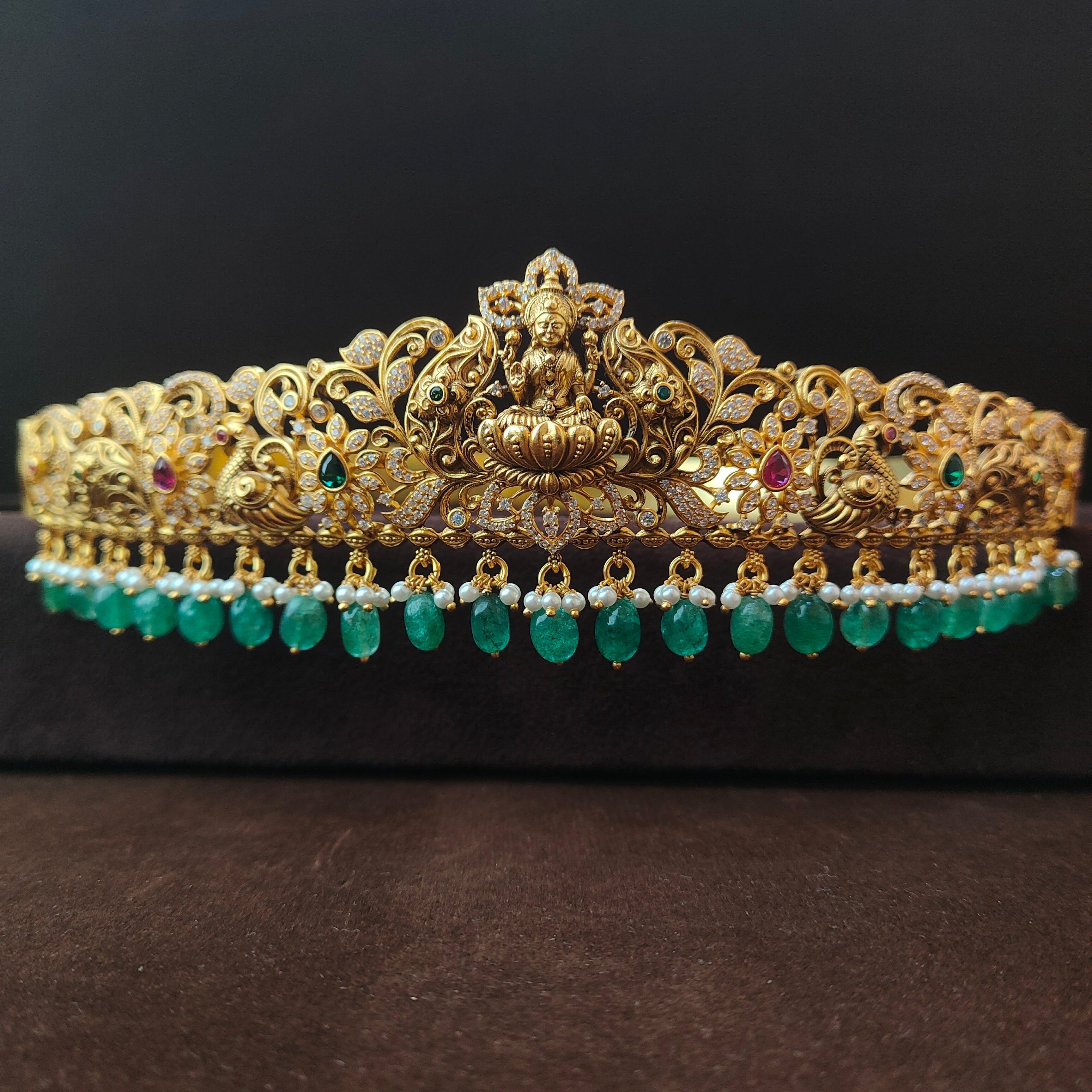 Pure 925 Silver Nakshi Waist Belt -0074 (FOR KIDS)