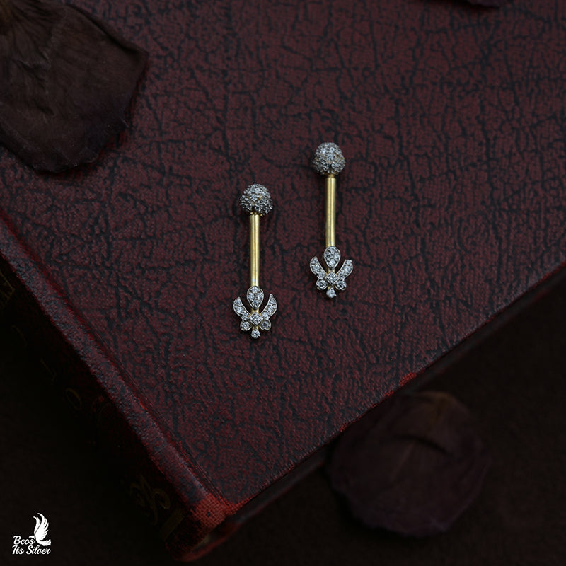 925 Silver Theia Diamond Look Bugadi -8993