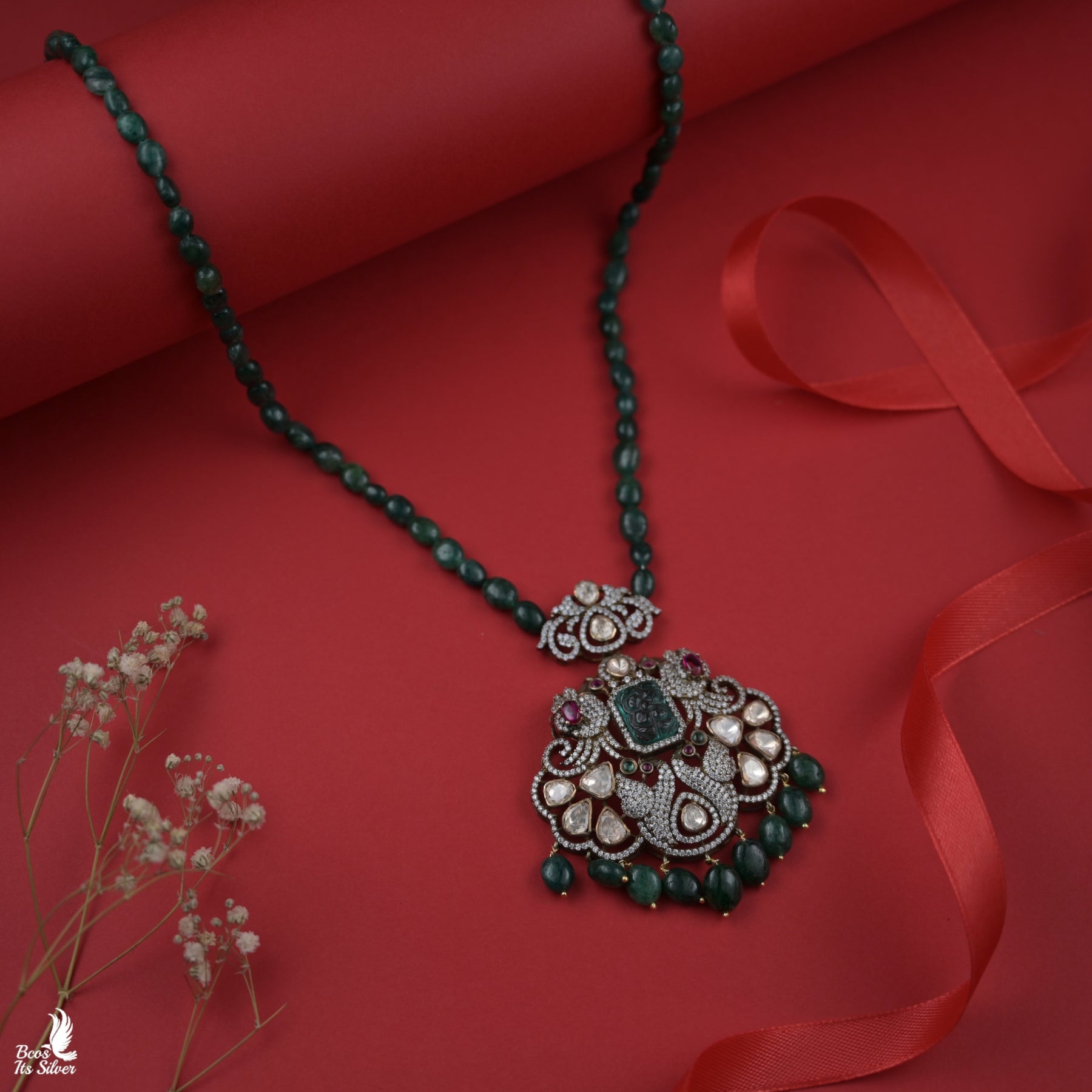 925 Silver Victorian Haram - 2844