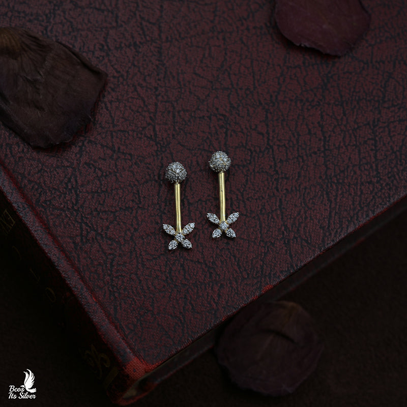 925 Silver Theia Diamond Look Bugadi -8994