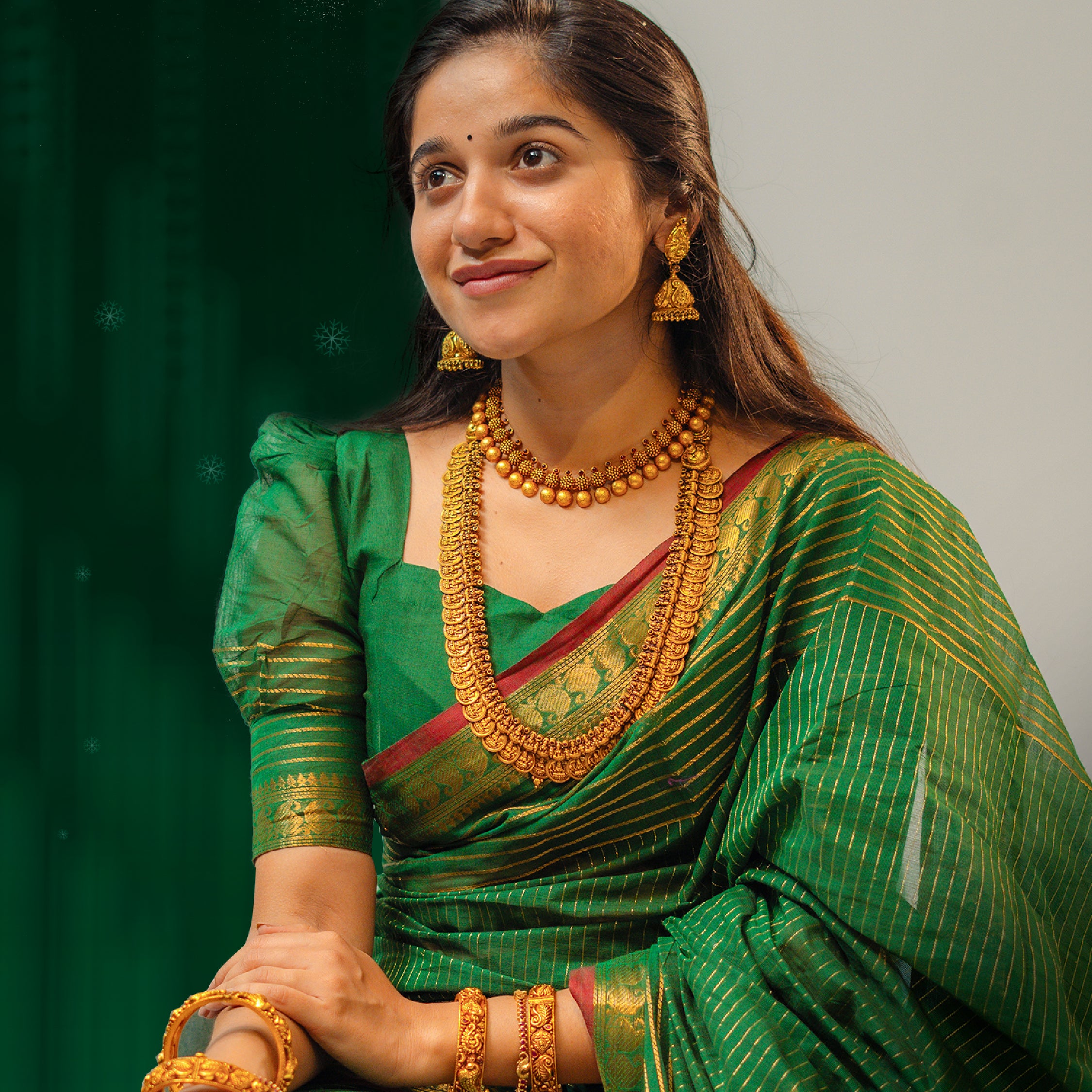 Kasu malai Bridal Set