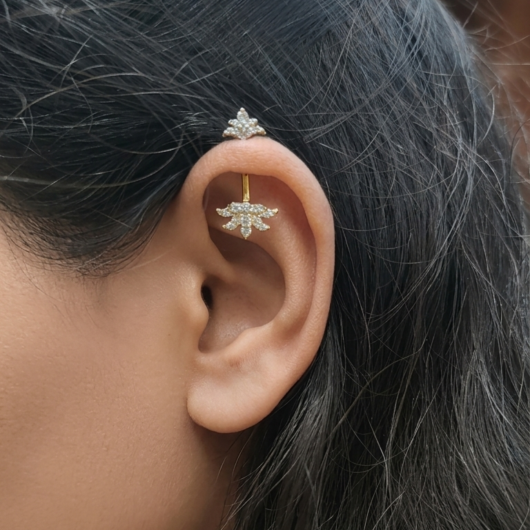 925 Silver Theia lilly Bugadi - 8391