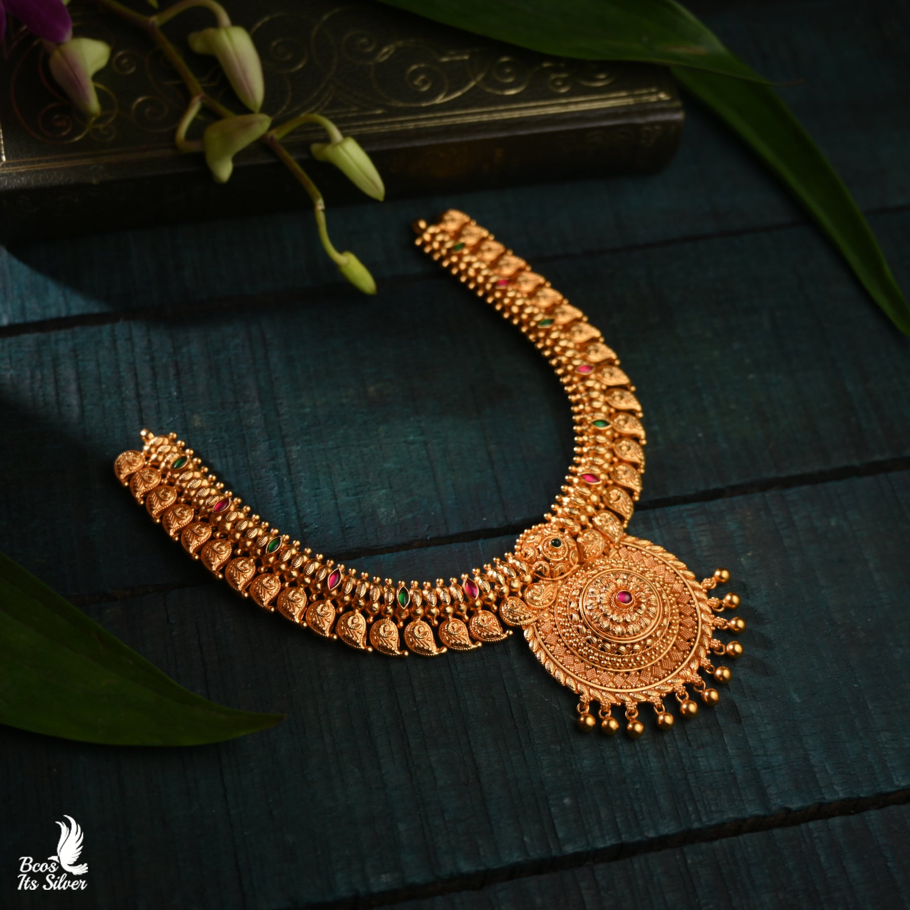 Gold Plated Nakash Necklace - 5808