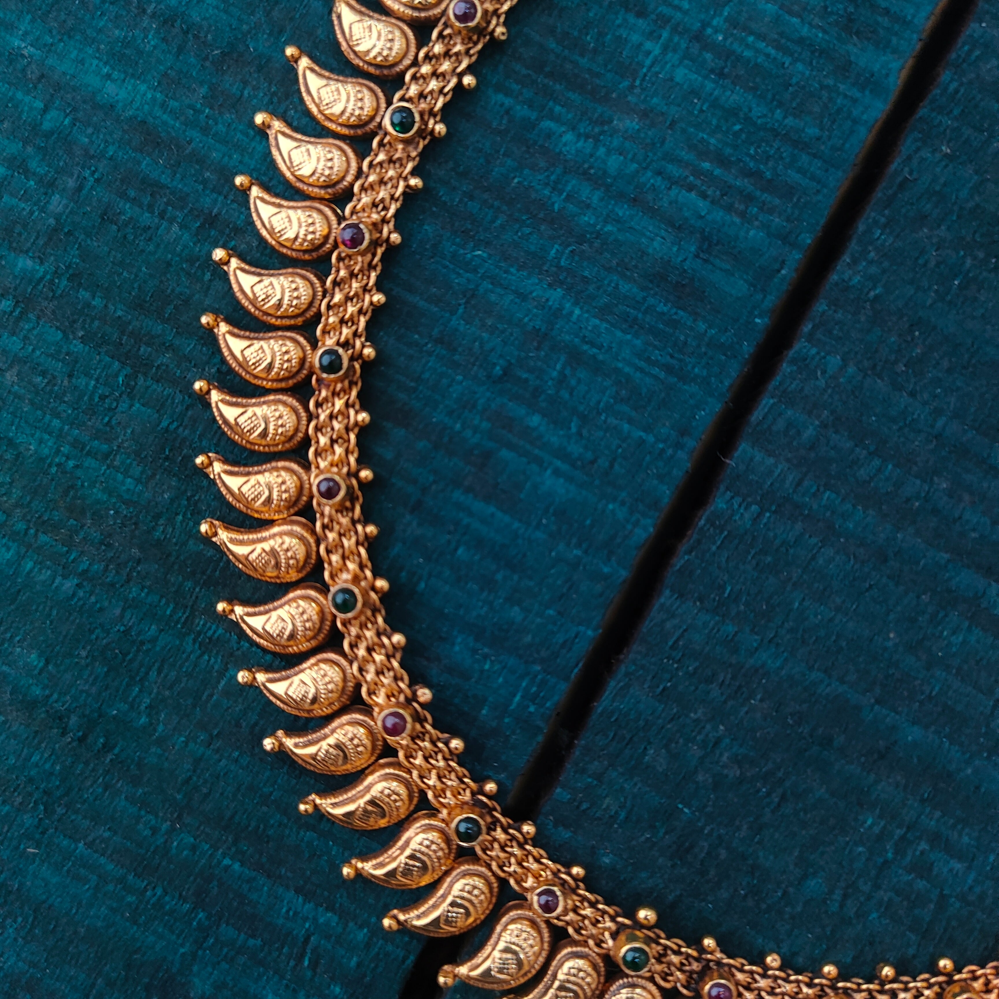 925 Silver Gold Plated Necklace - 4119