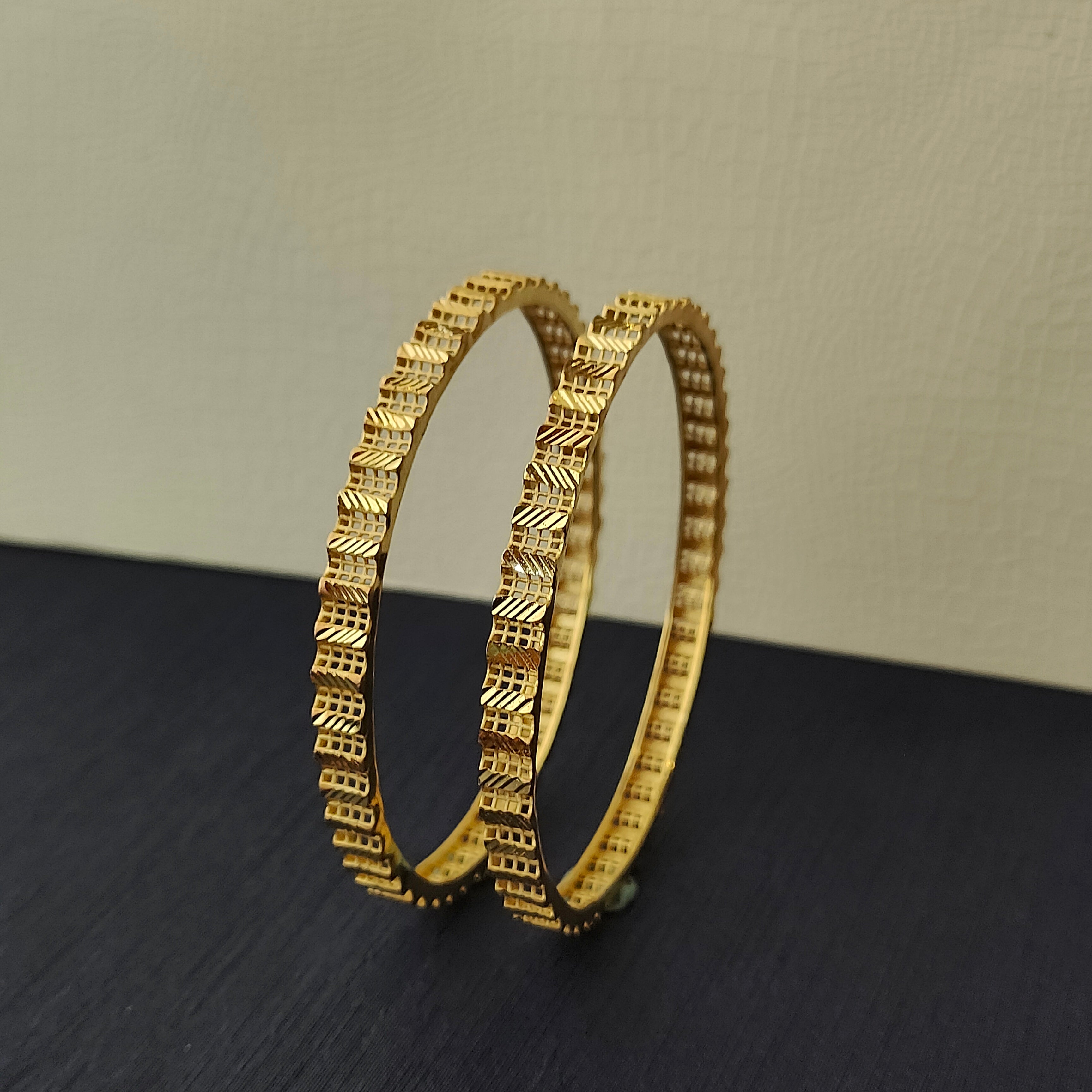 925 Silver Plain Turkish Bangle-1367 - Size 2.6