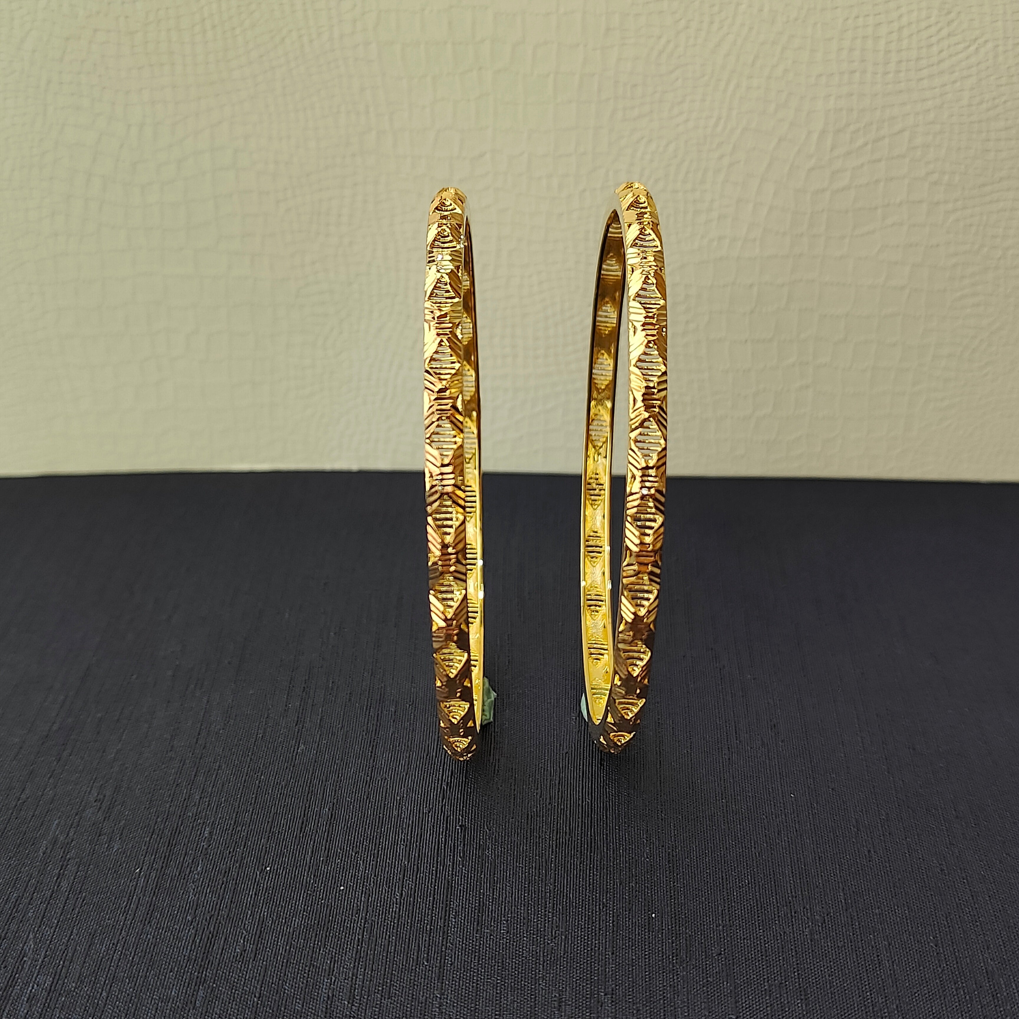 925 Silver Plain Turkish Bangle-1363 - Size 2.6