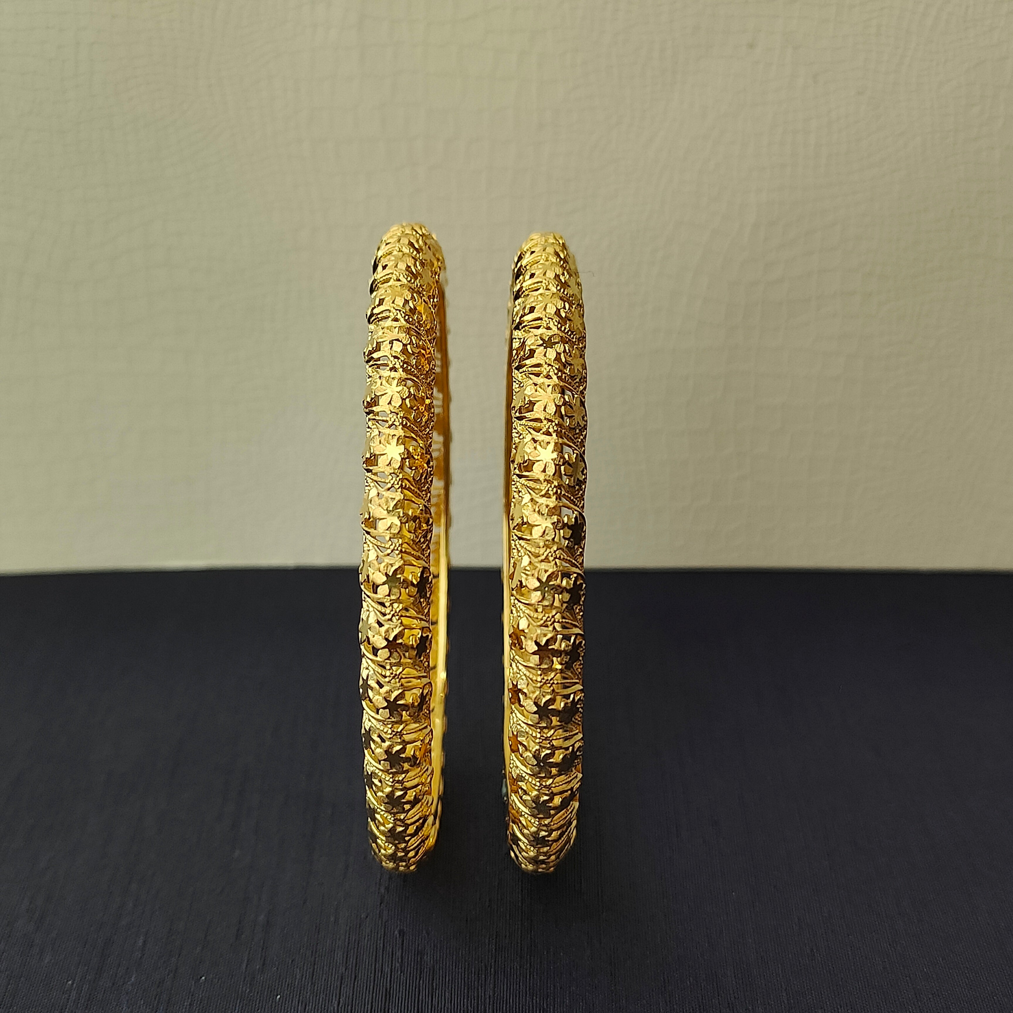 925 Silver Plain Turkish Bangle-1365 - Size 2.6