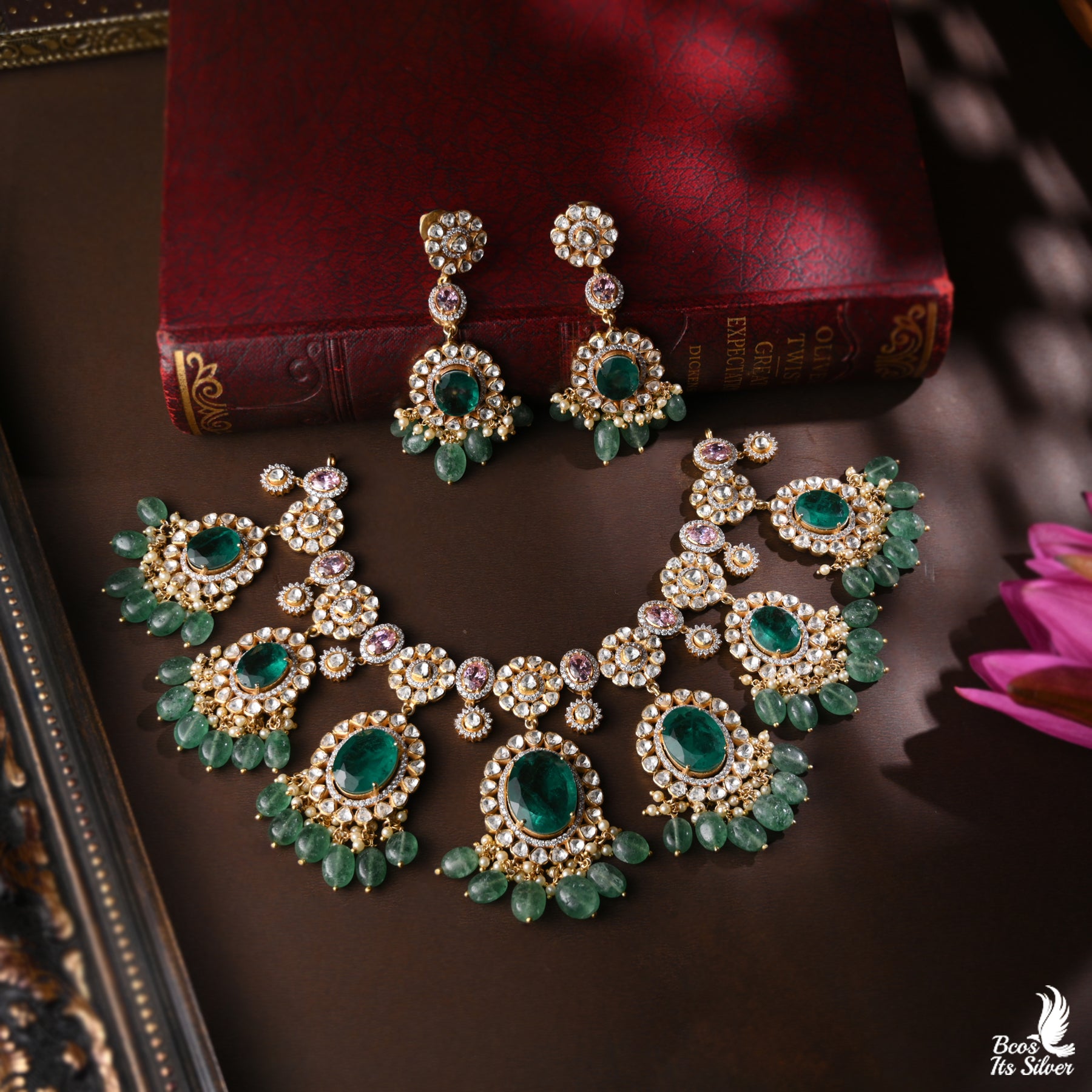 Gold Plated Victorian Neckpiece - 4726