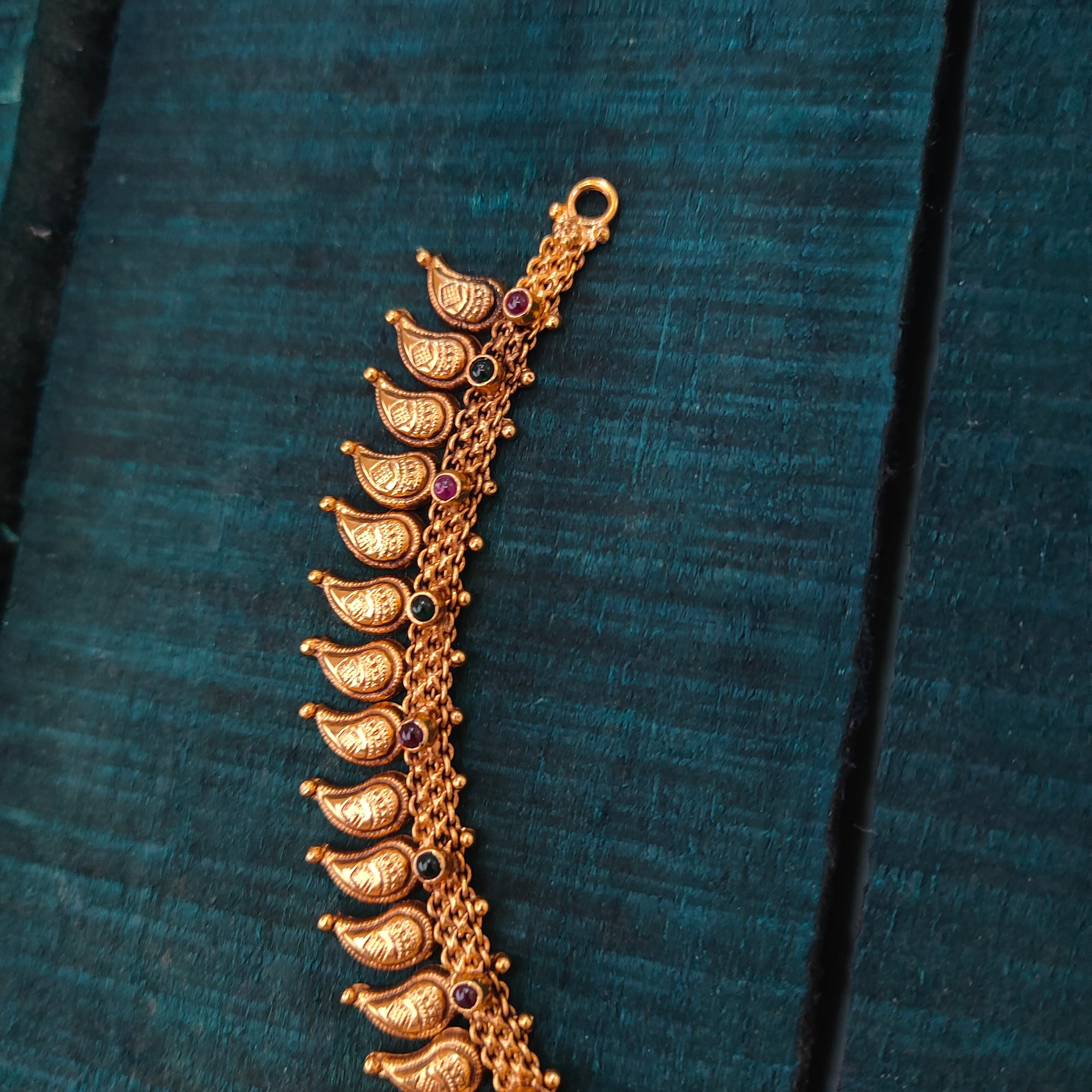 925 Silver Gold Plated Necklace - 4119