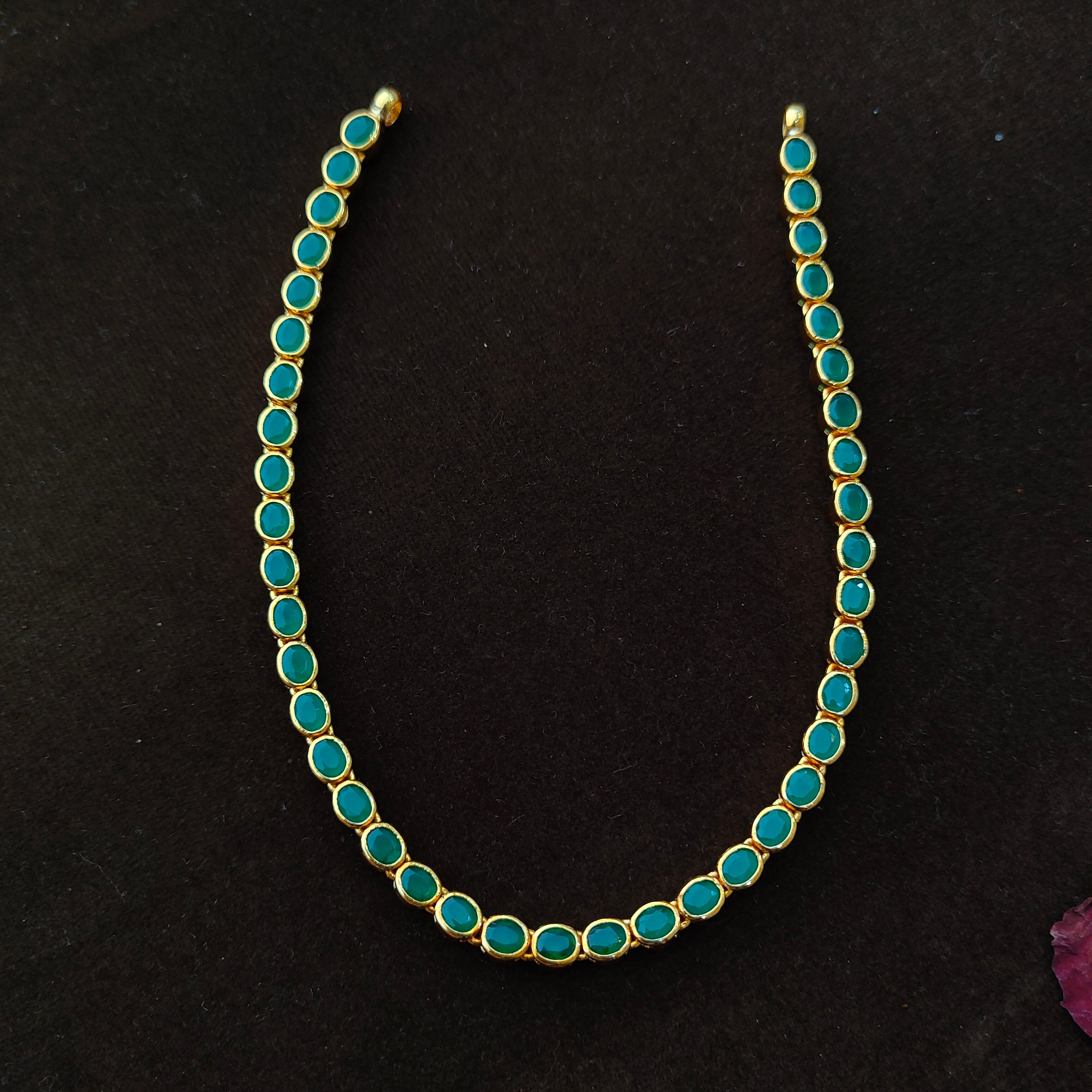 925 Gold Plated Reversable Neckpiece -1385