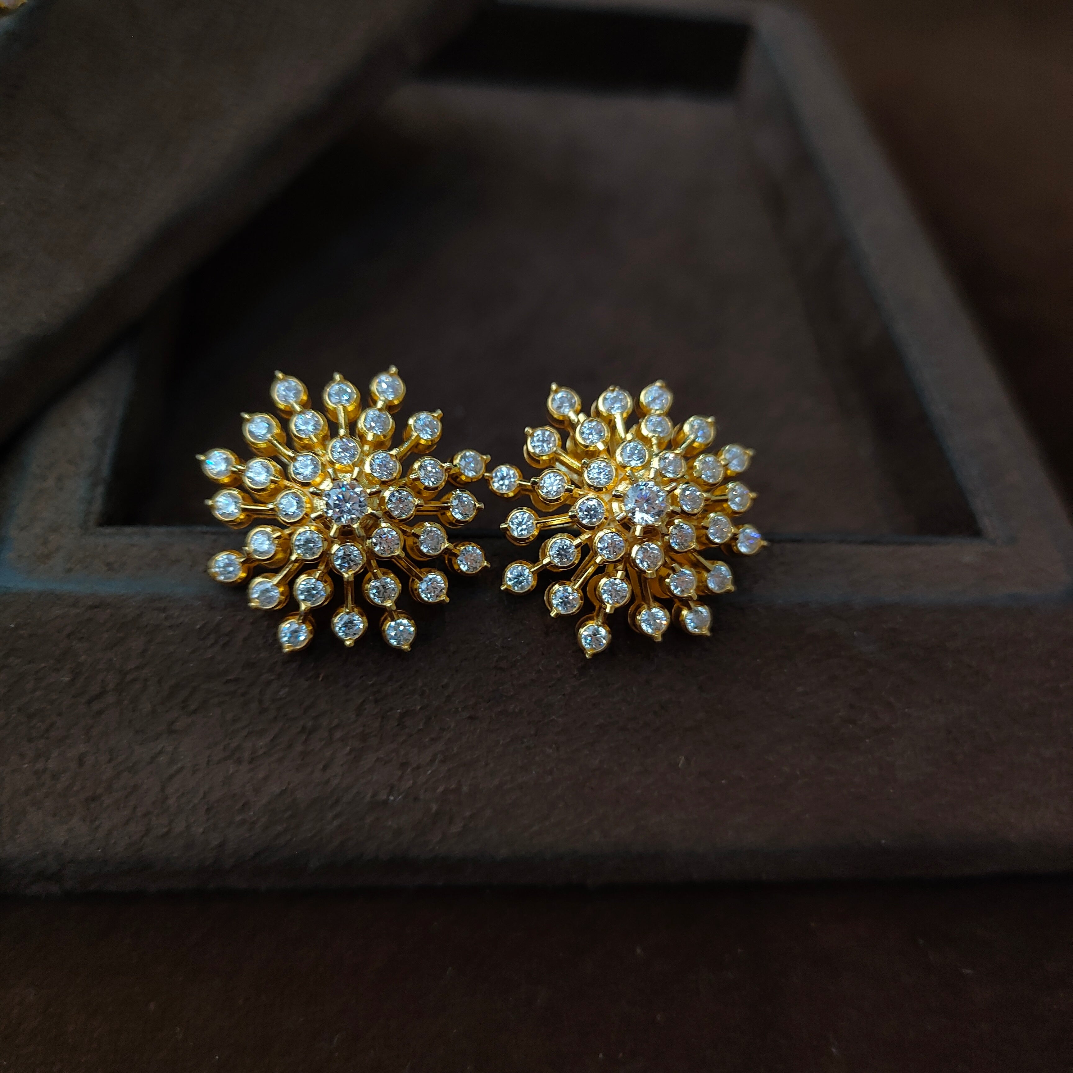 925 Gold plated Padmini Attigai Necklace set-5563 ( MADE TO ORDER )