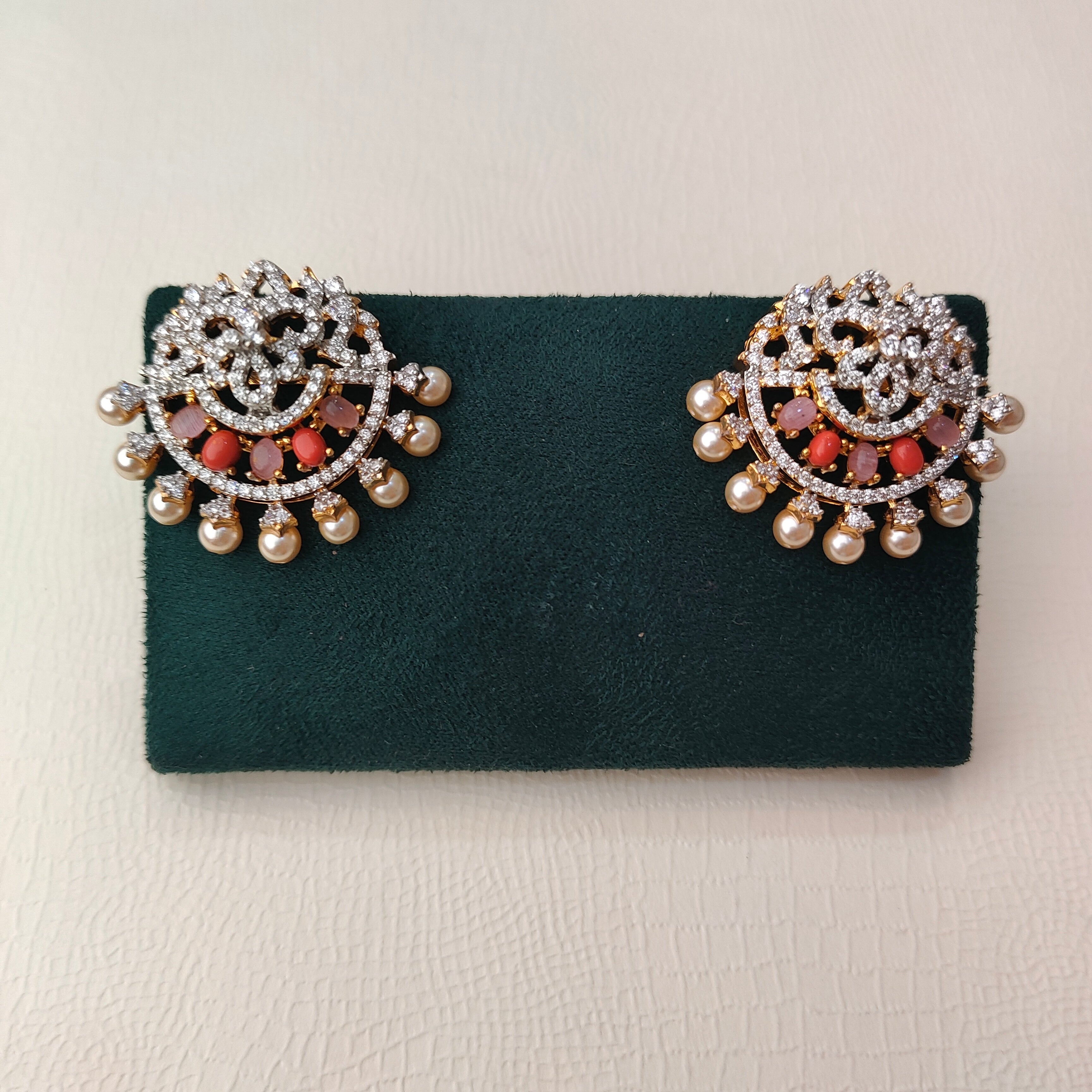 925 Silver Floral Earstud -1480