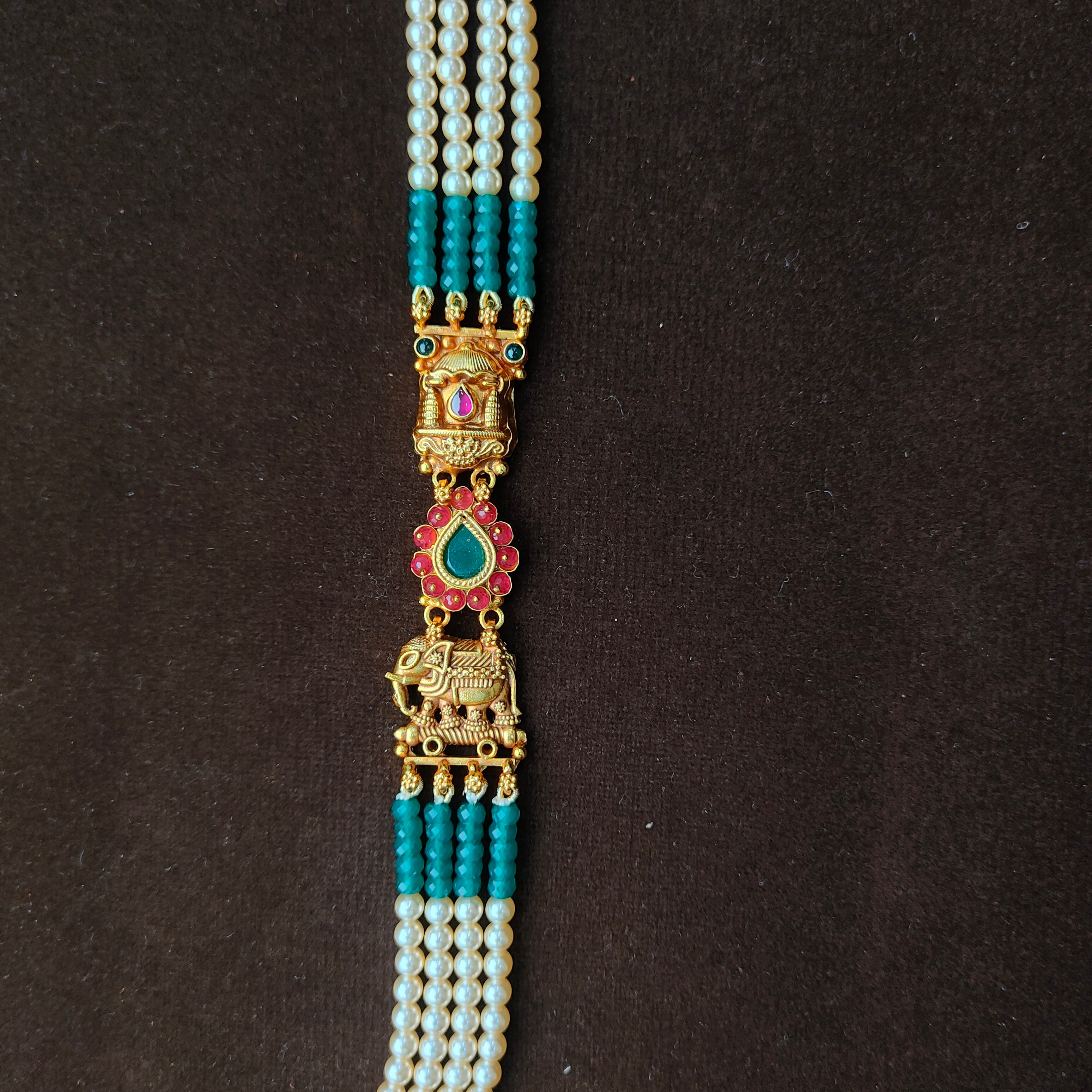 925 Silver Elephant Beads Haram -5705