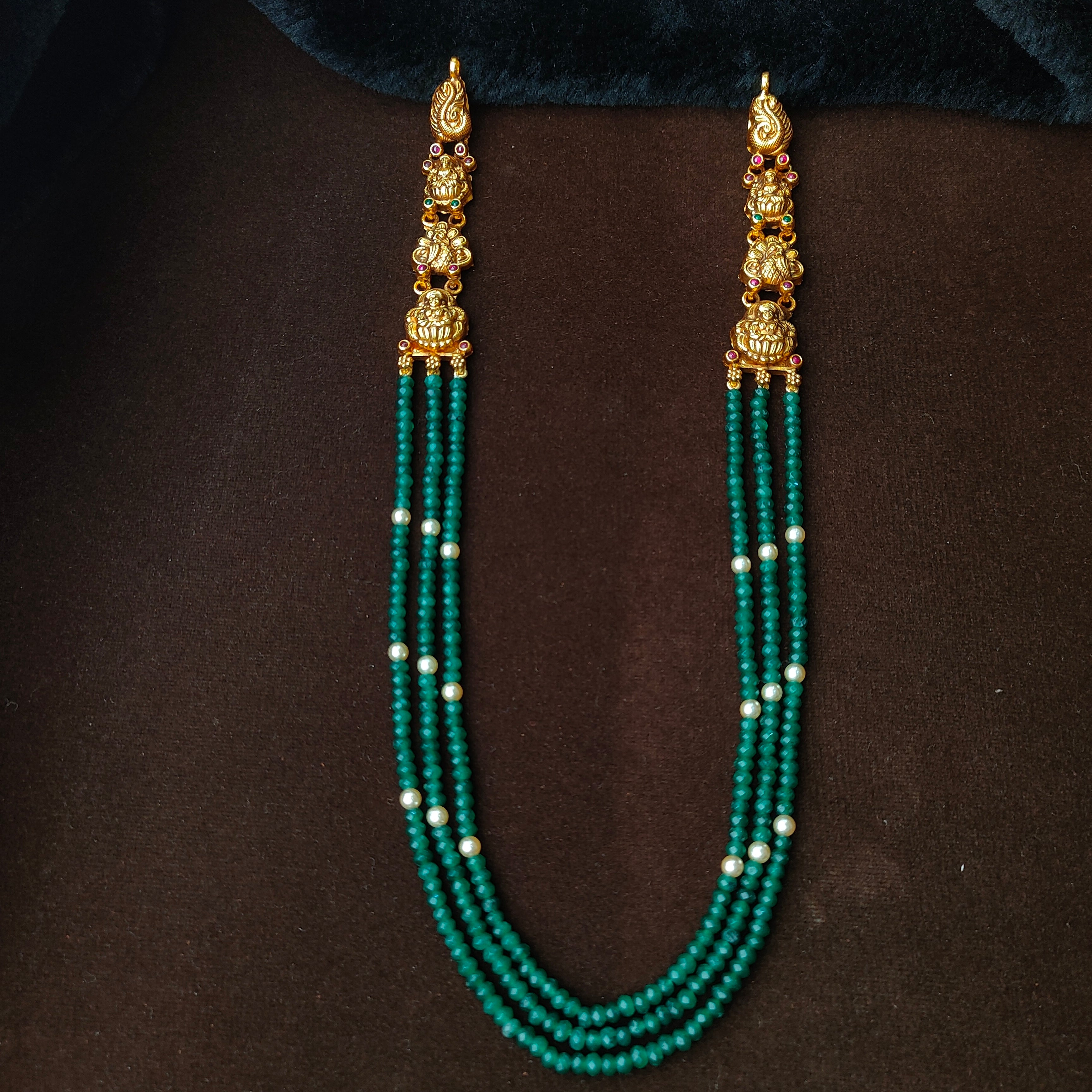 925 Silver Gold Plated Beads Haram-0070