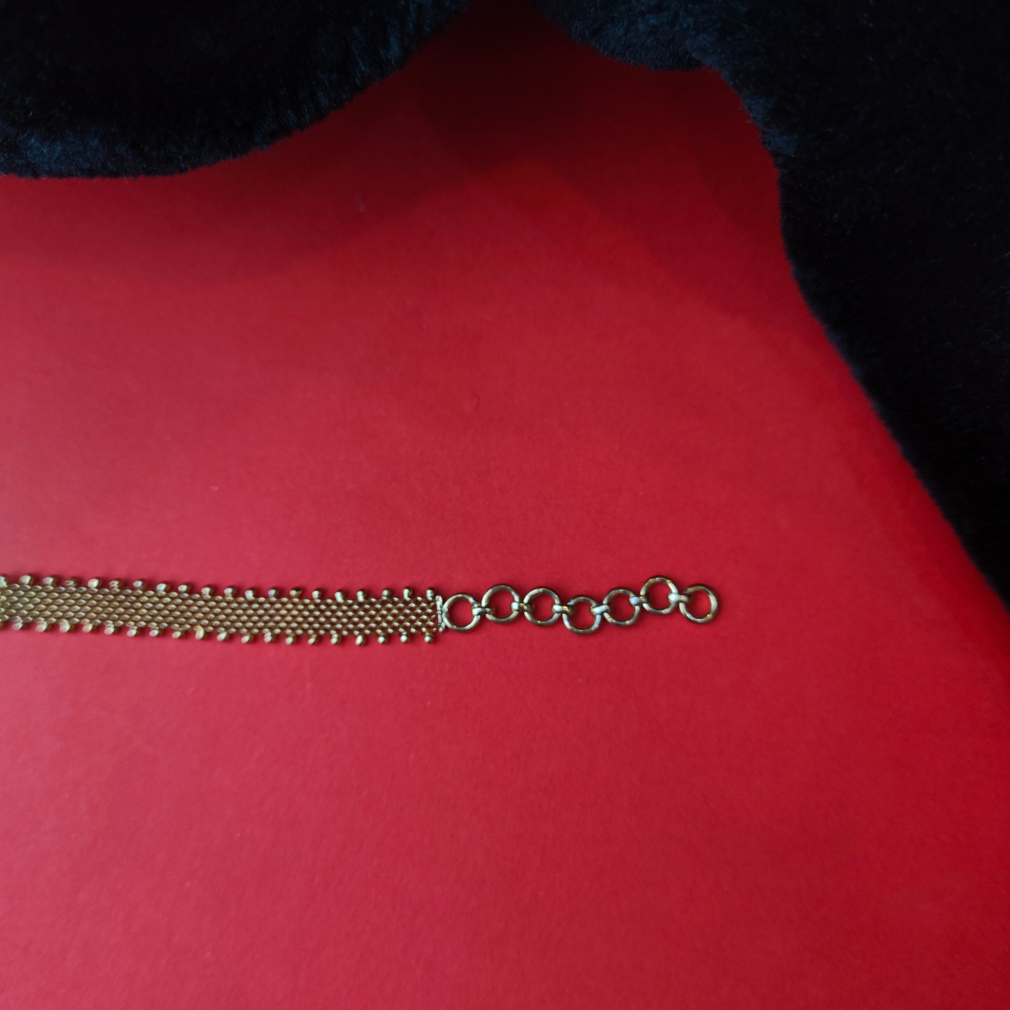 925 Silver Theia Diamond Look choker -5922