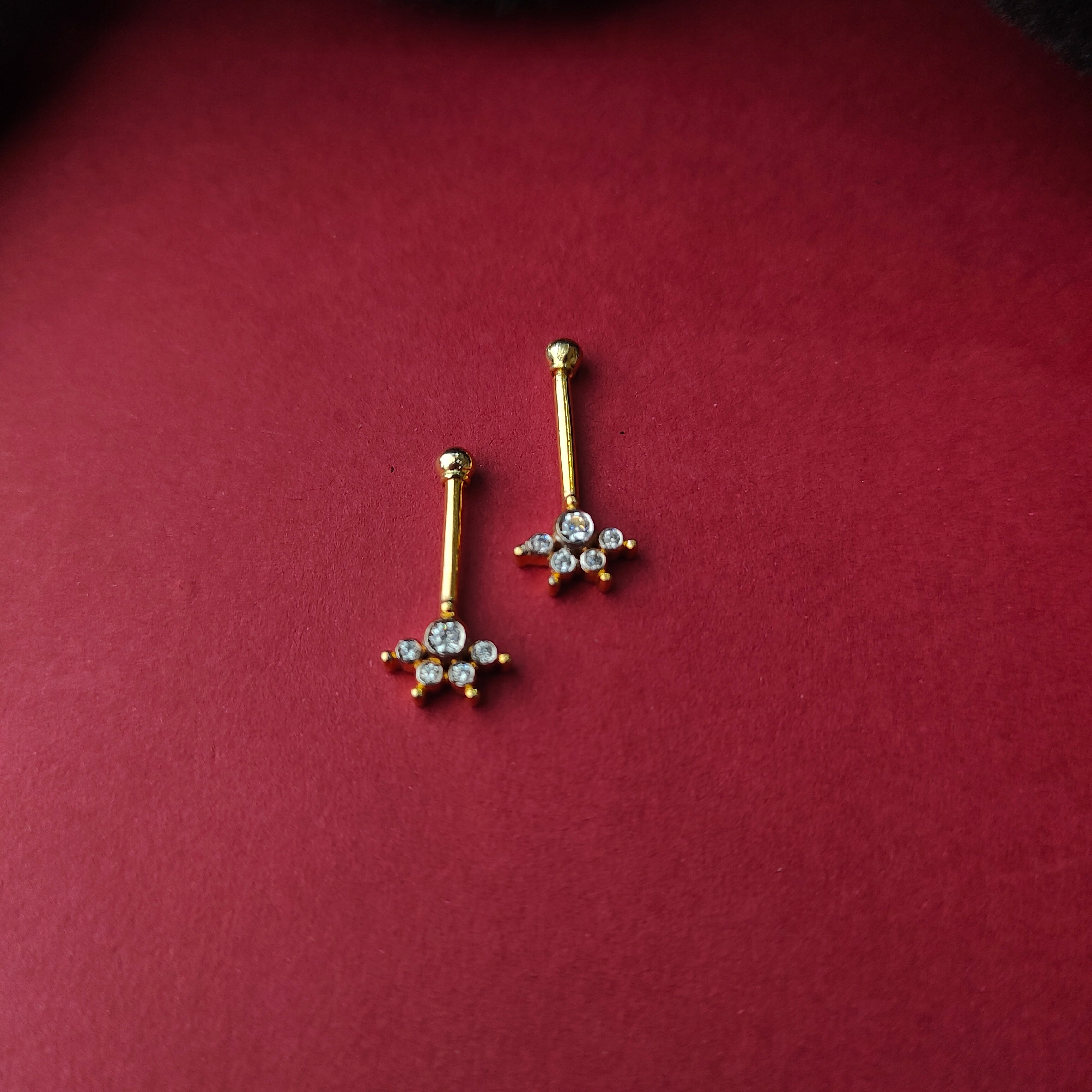 925 Silver Gold Plated Bugadi -1339