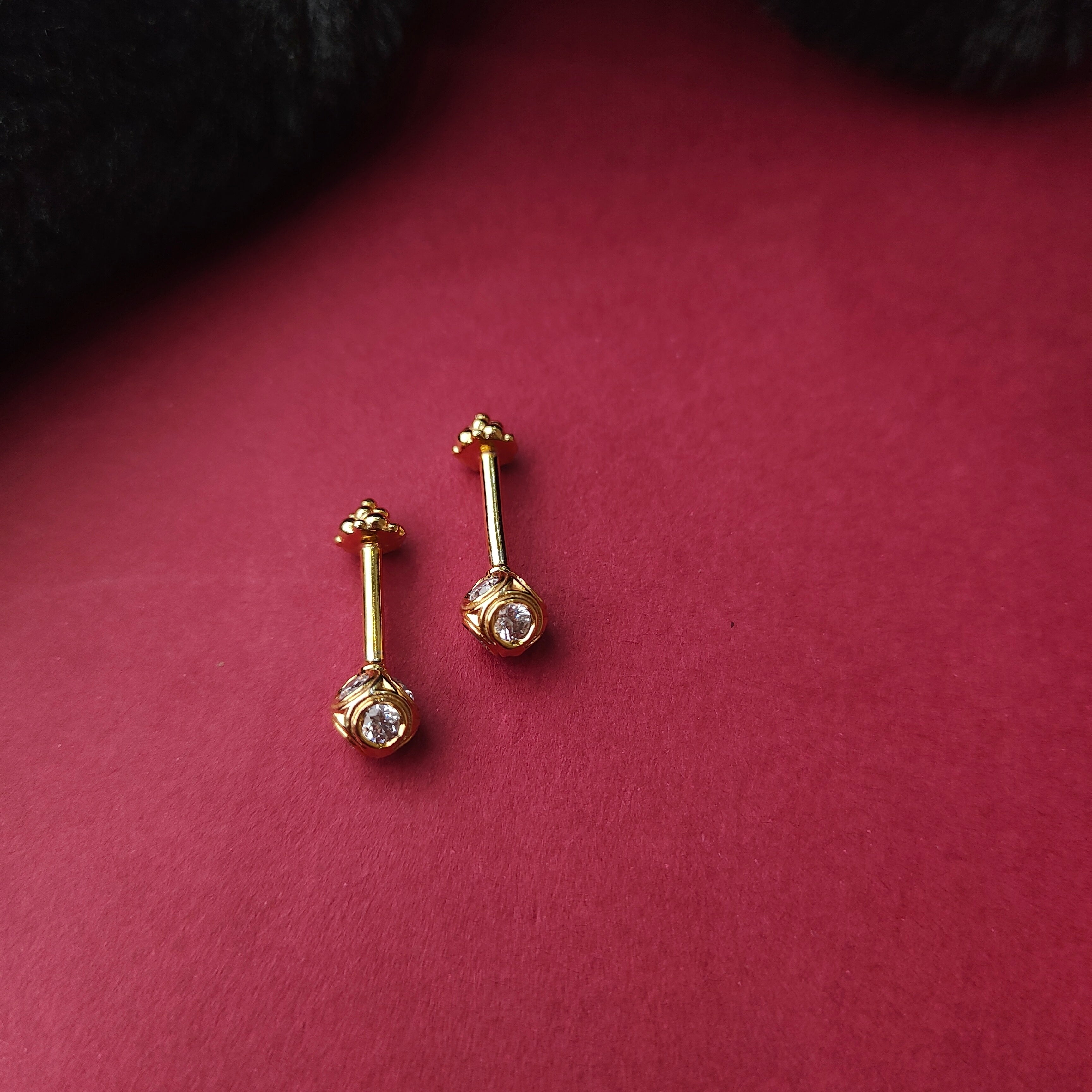 925 Silver Gold Plated Bugadi -1340