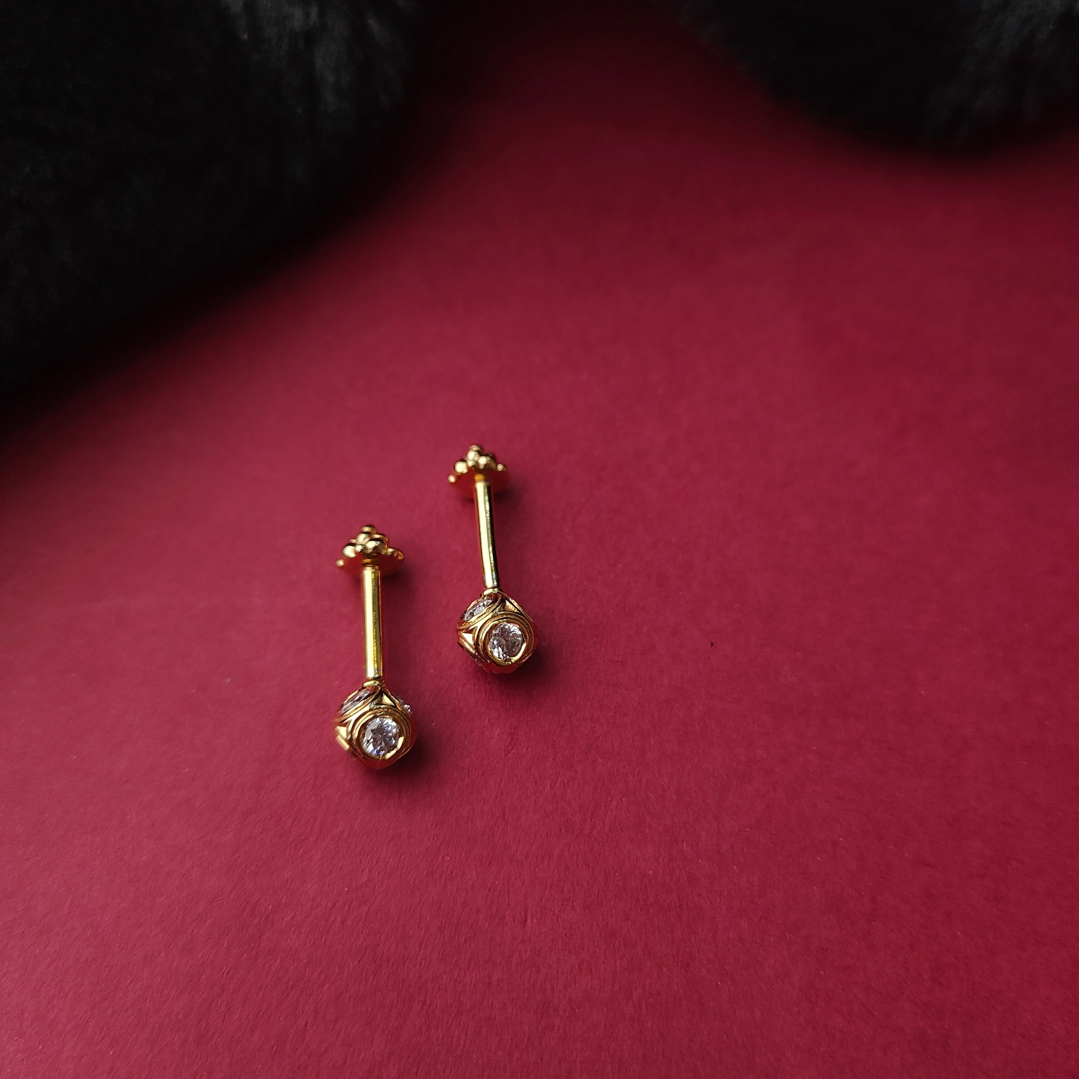 925 Silver Gold Plated Bugadi -1340