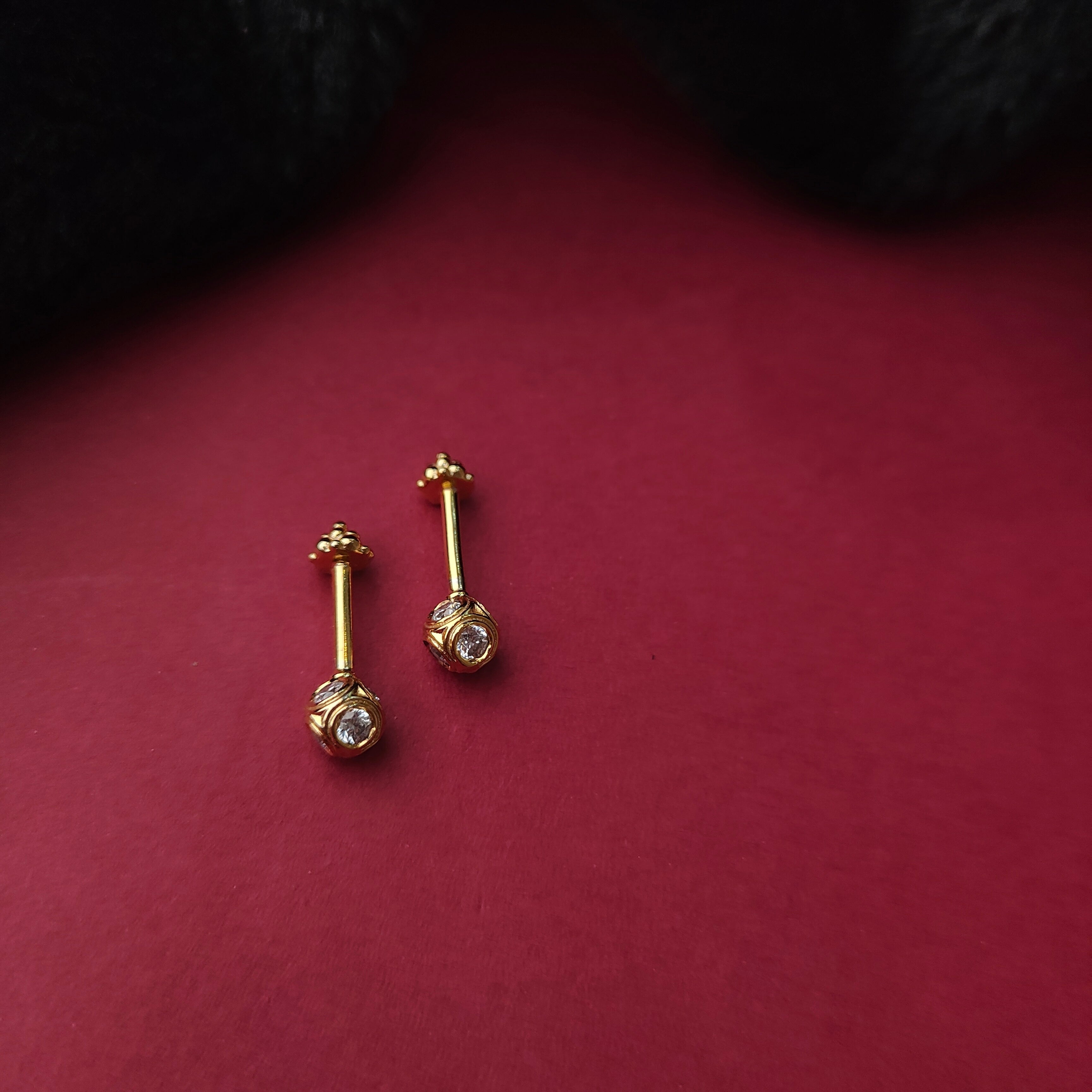 925 Silver Gold Plated Bugadi -1340