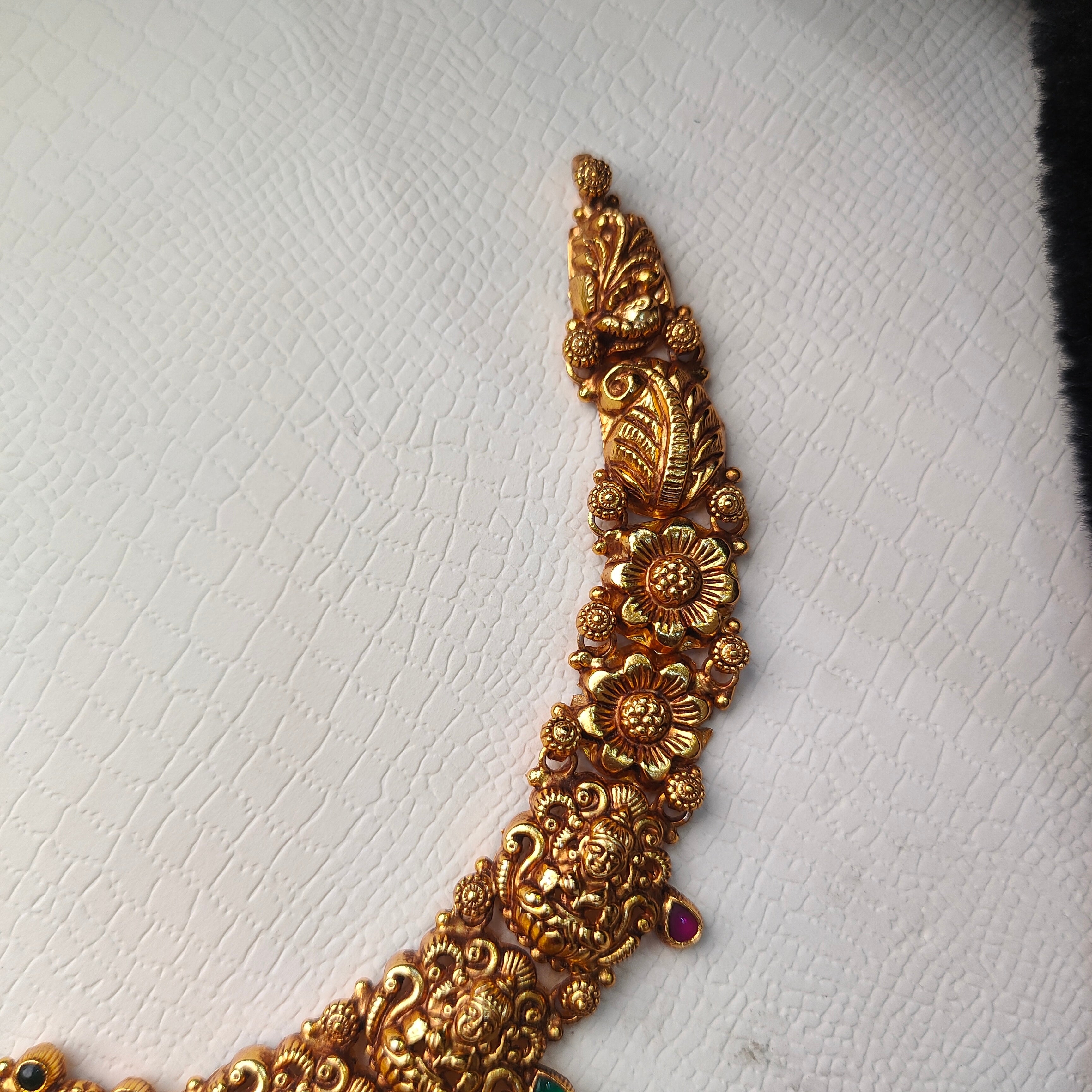 925 Silver Nakshi Necklace -0089