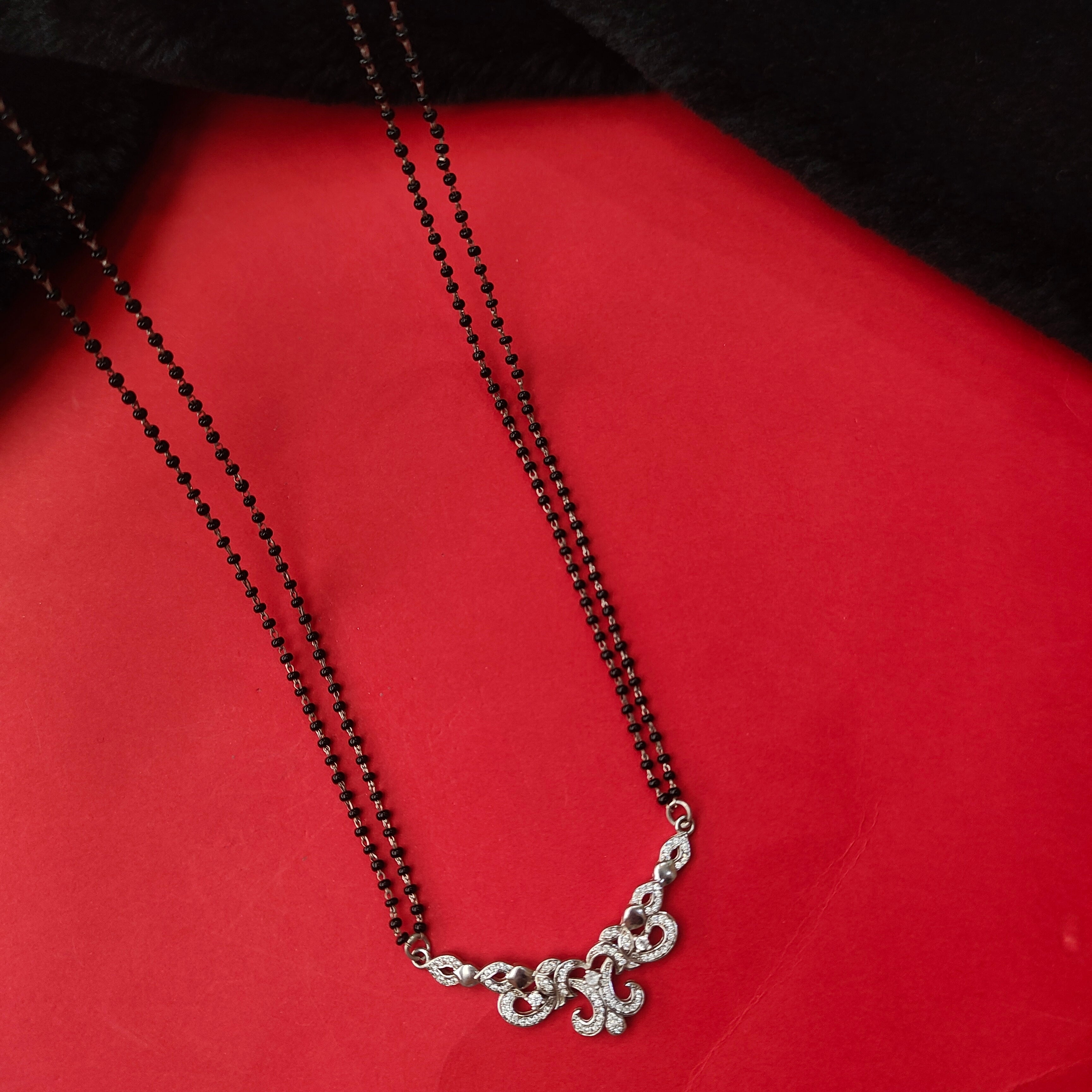 Pure 925 Silver Mangala Suthra-0771