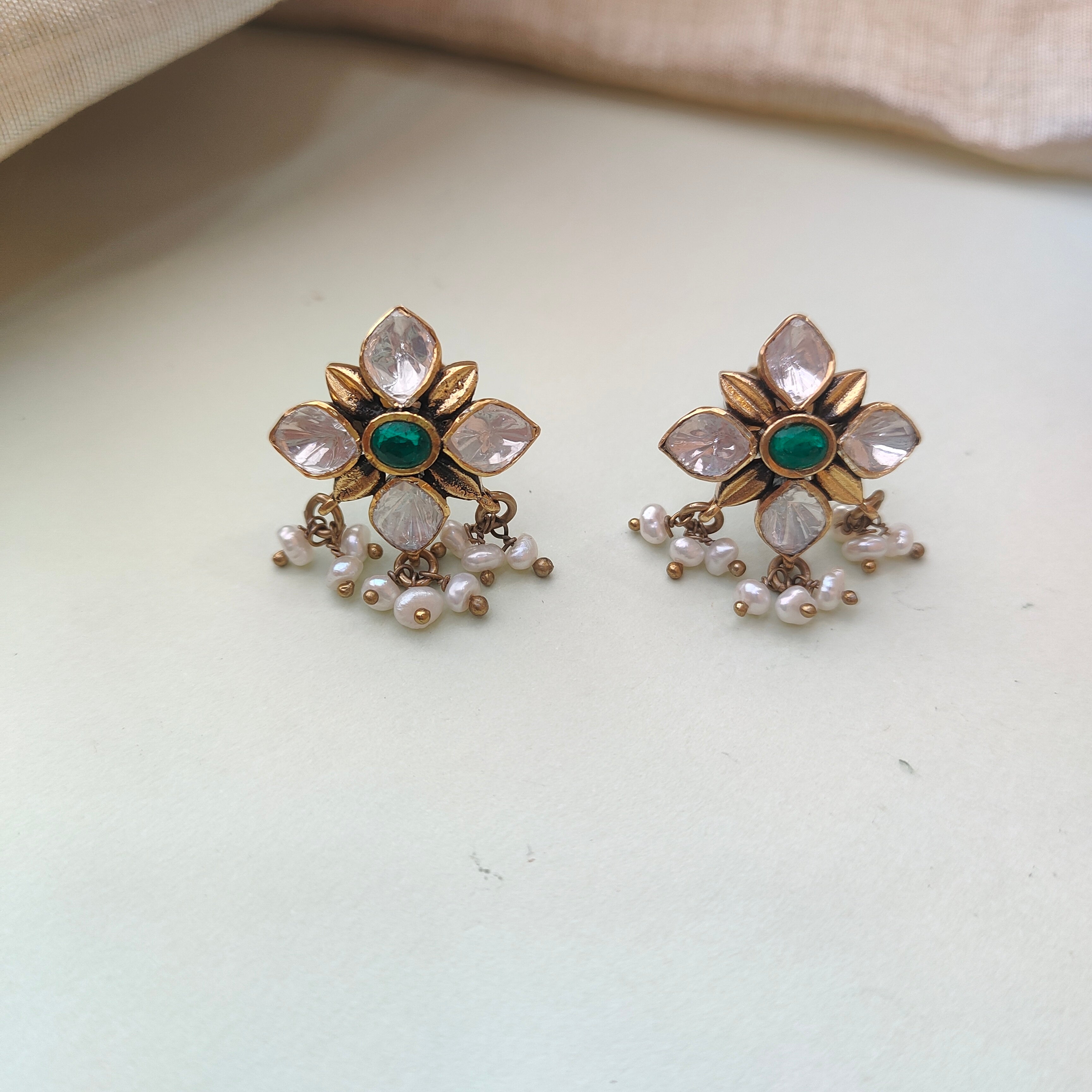 925 Silver Victorian Earring-0158