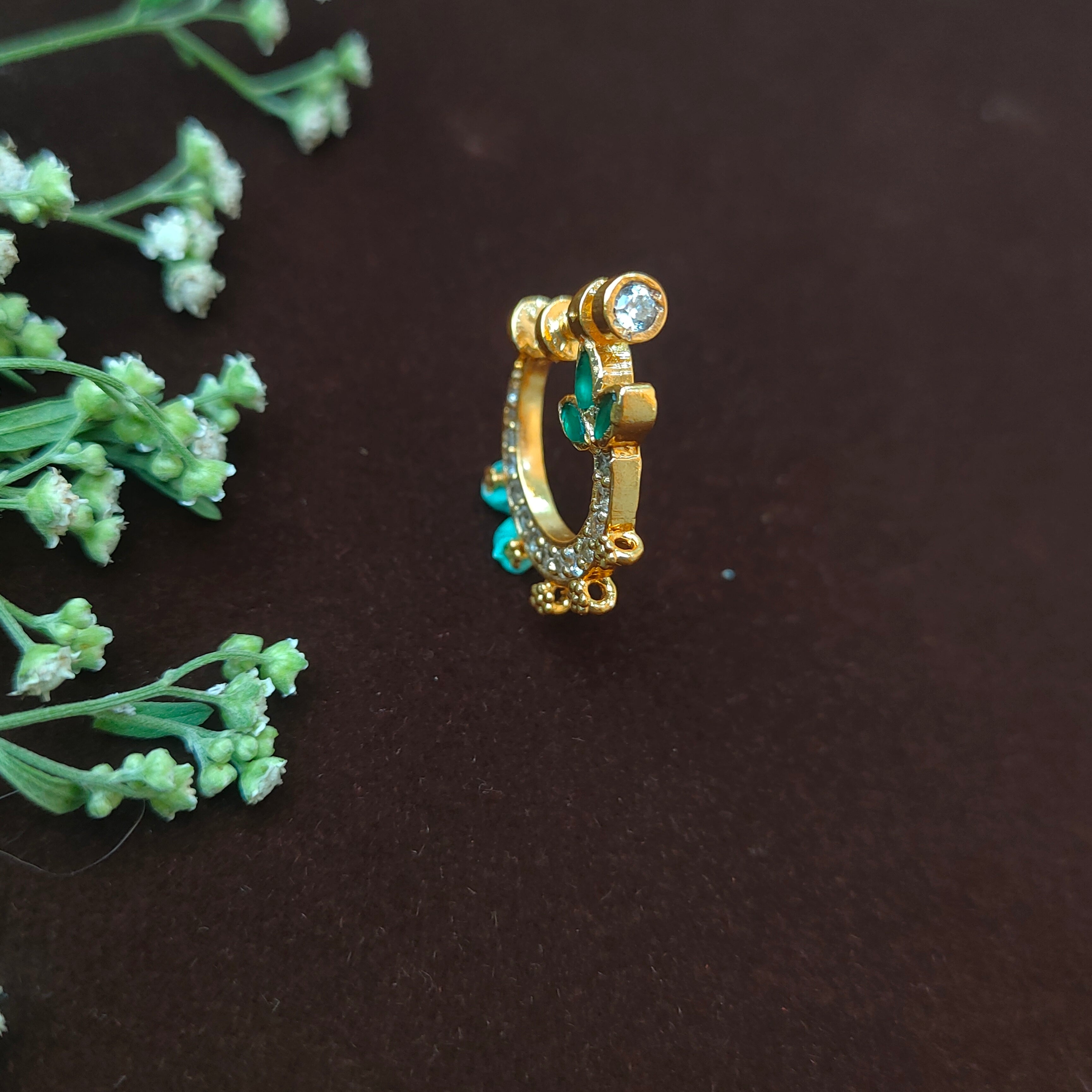 925 Silver Traditional Nath - 0057