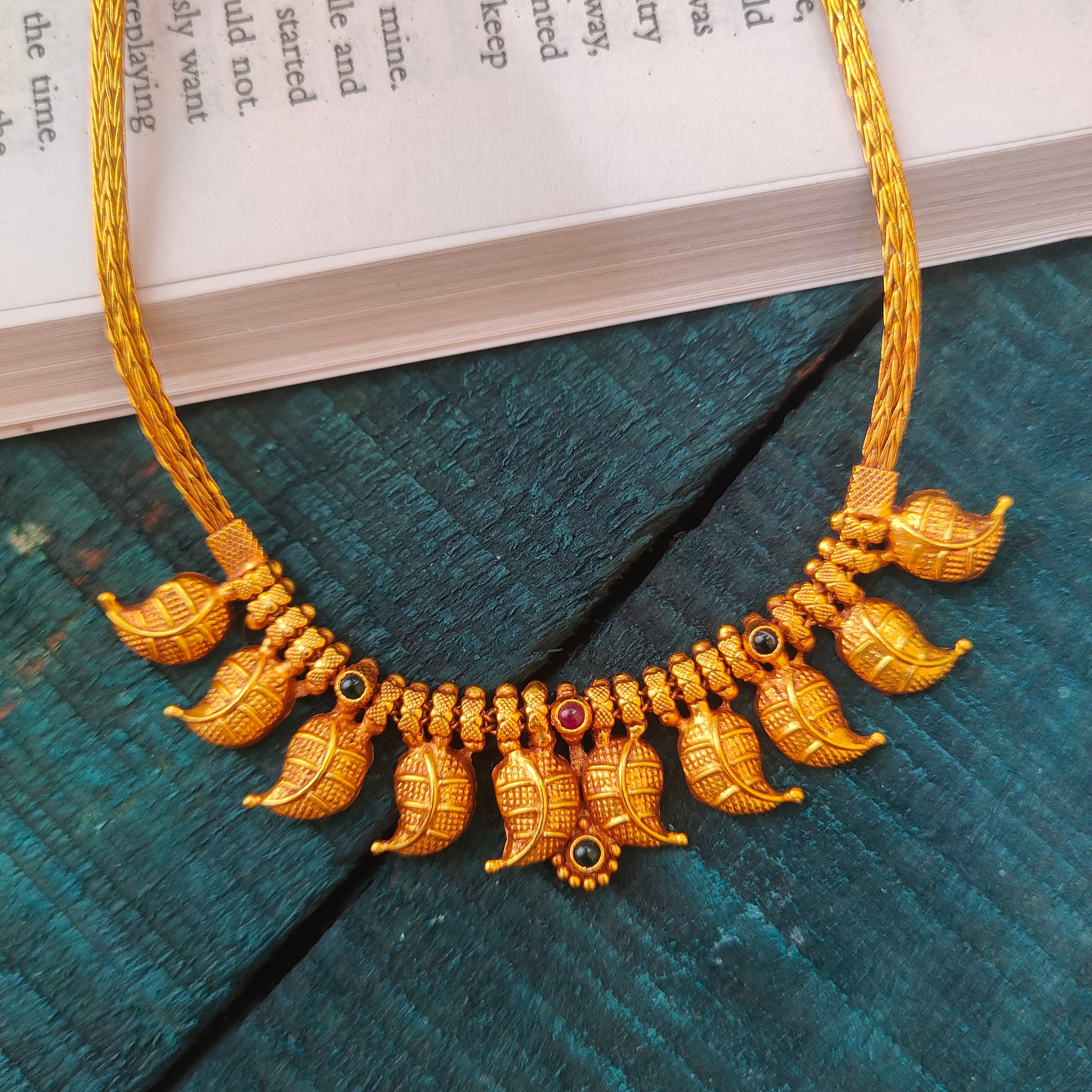 925 Silver Antique Necklace -0525