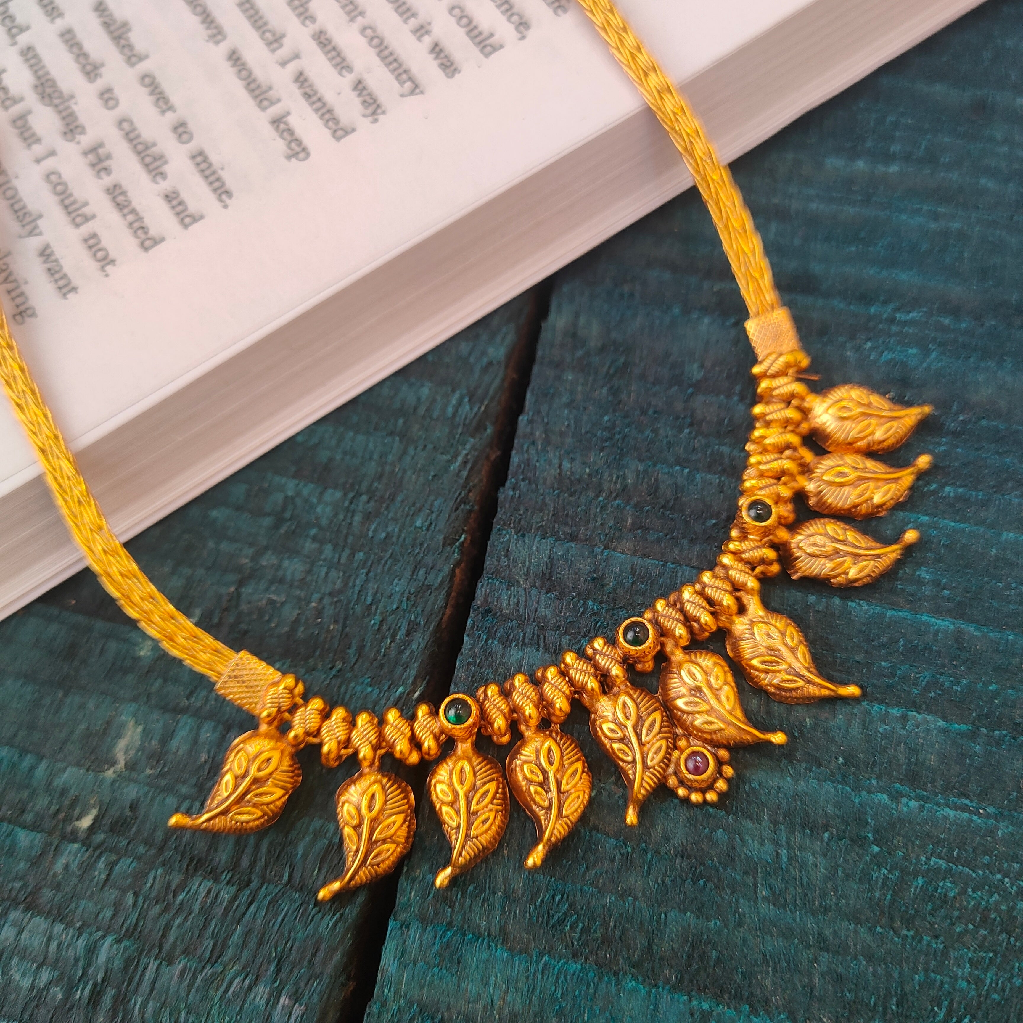 925 Silver Antique Necklace -0524