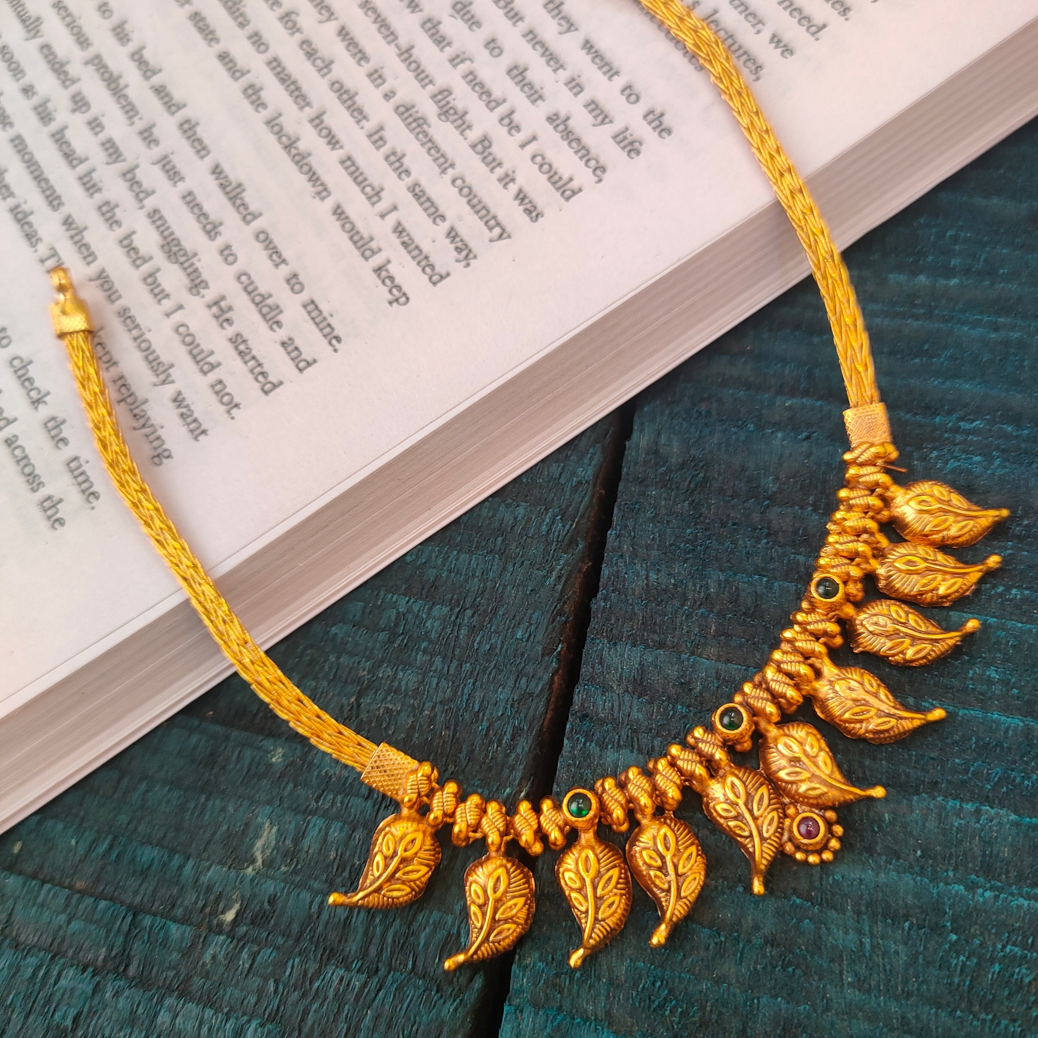 925 Silver Antique Necklace -0524