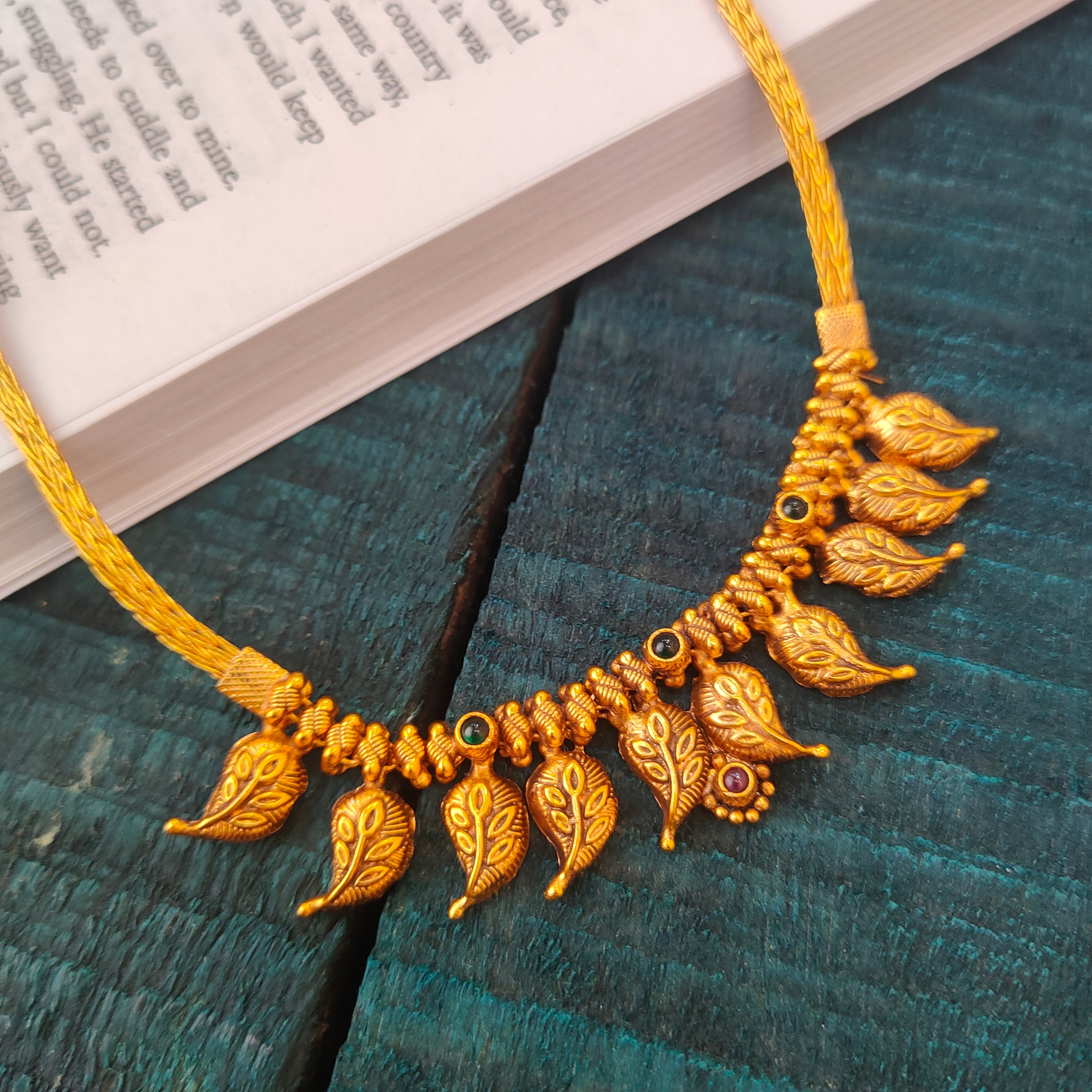 925 Silver Antique Necklace -0524