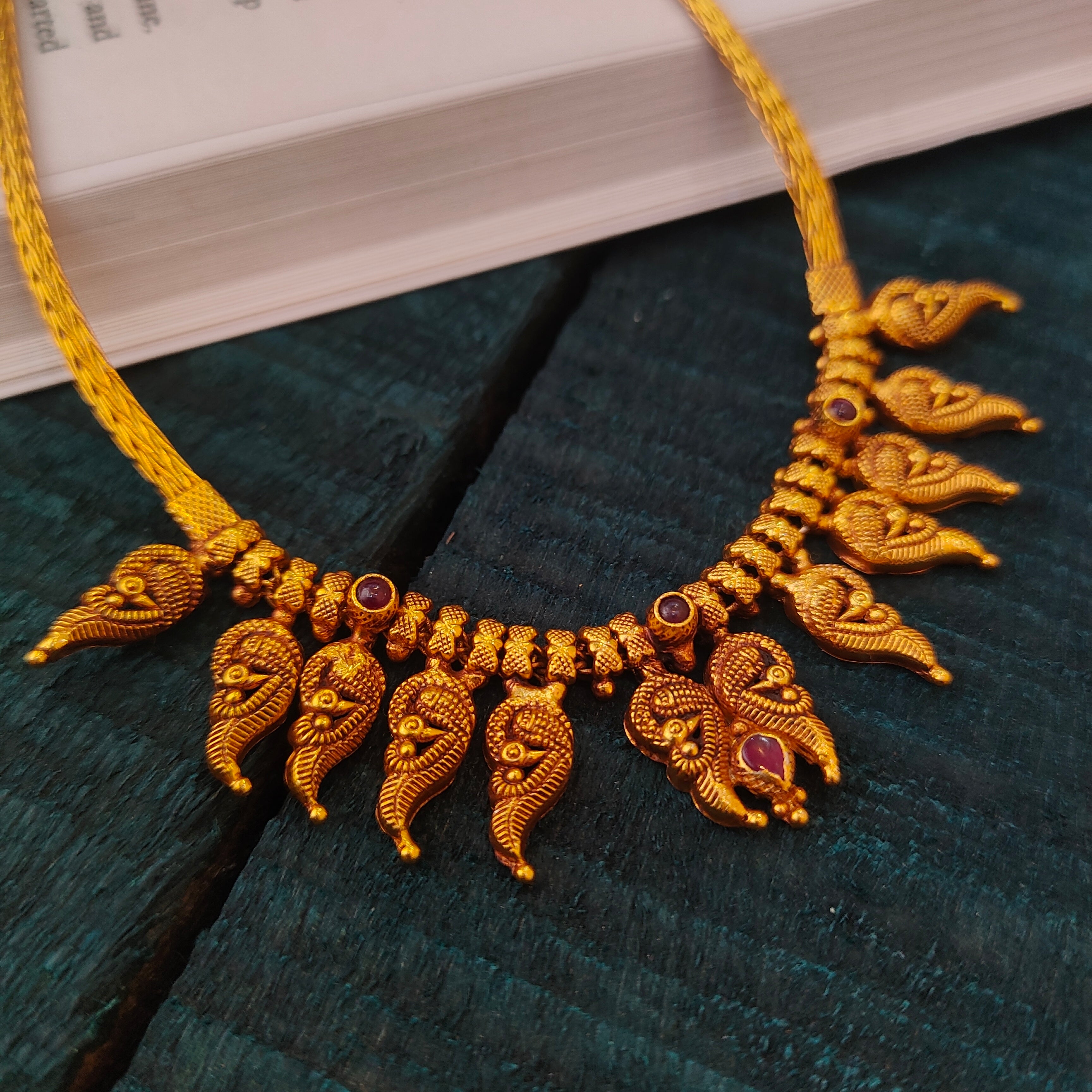 925 Silver Peacock Necklace -0521