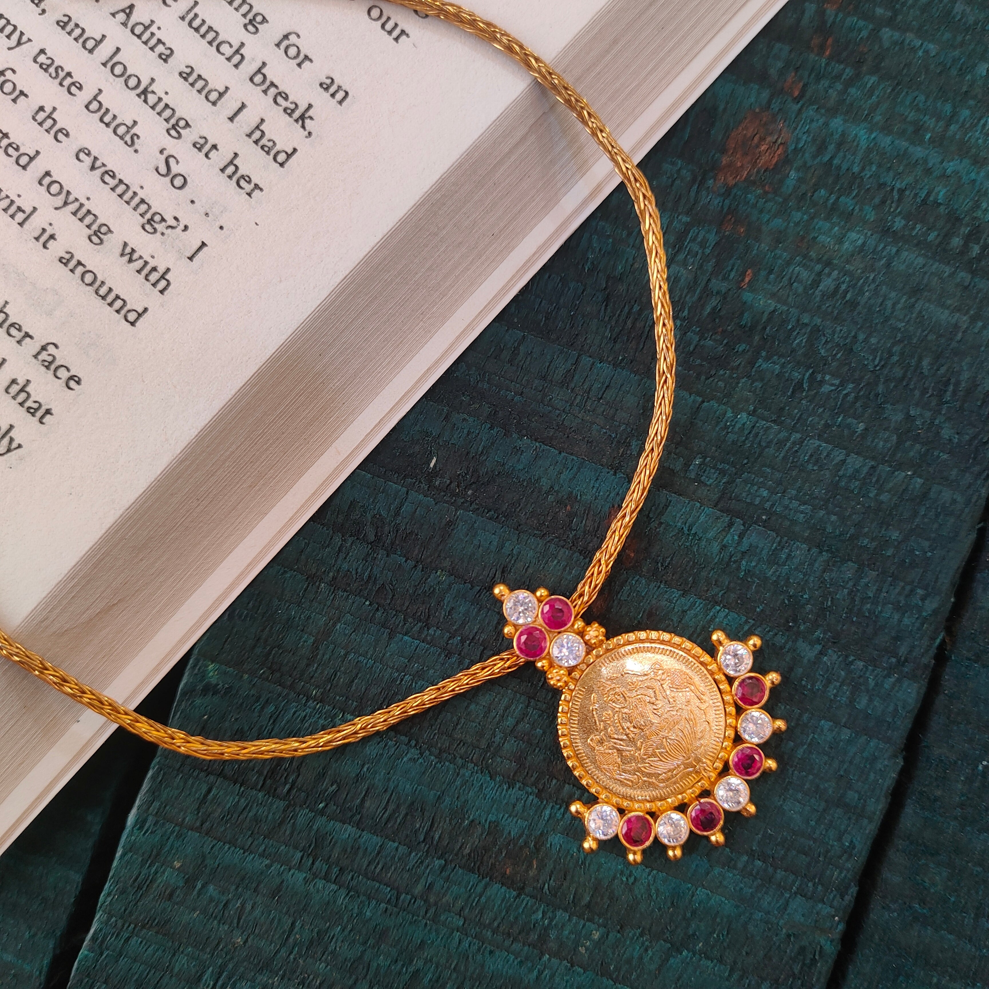 925 Silver Coin Necklace -0509