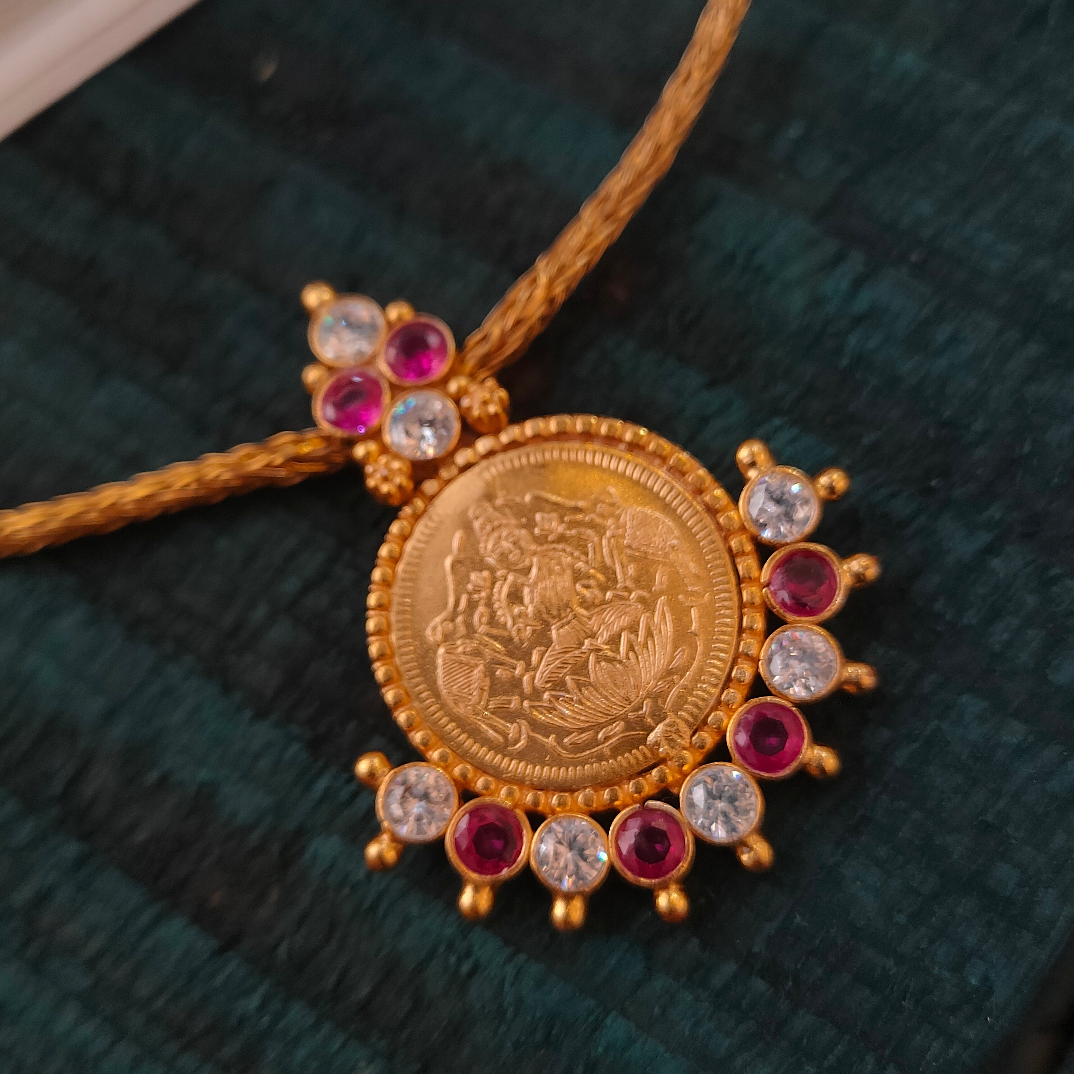 925 Silver Coin Necklace -0509