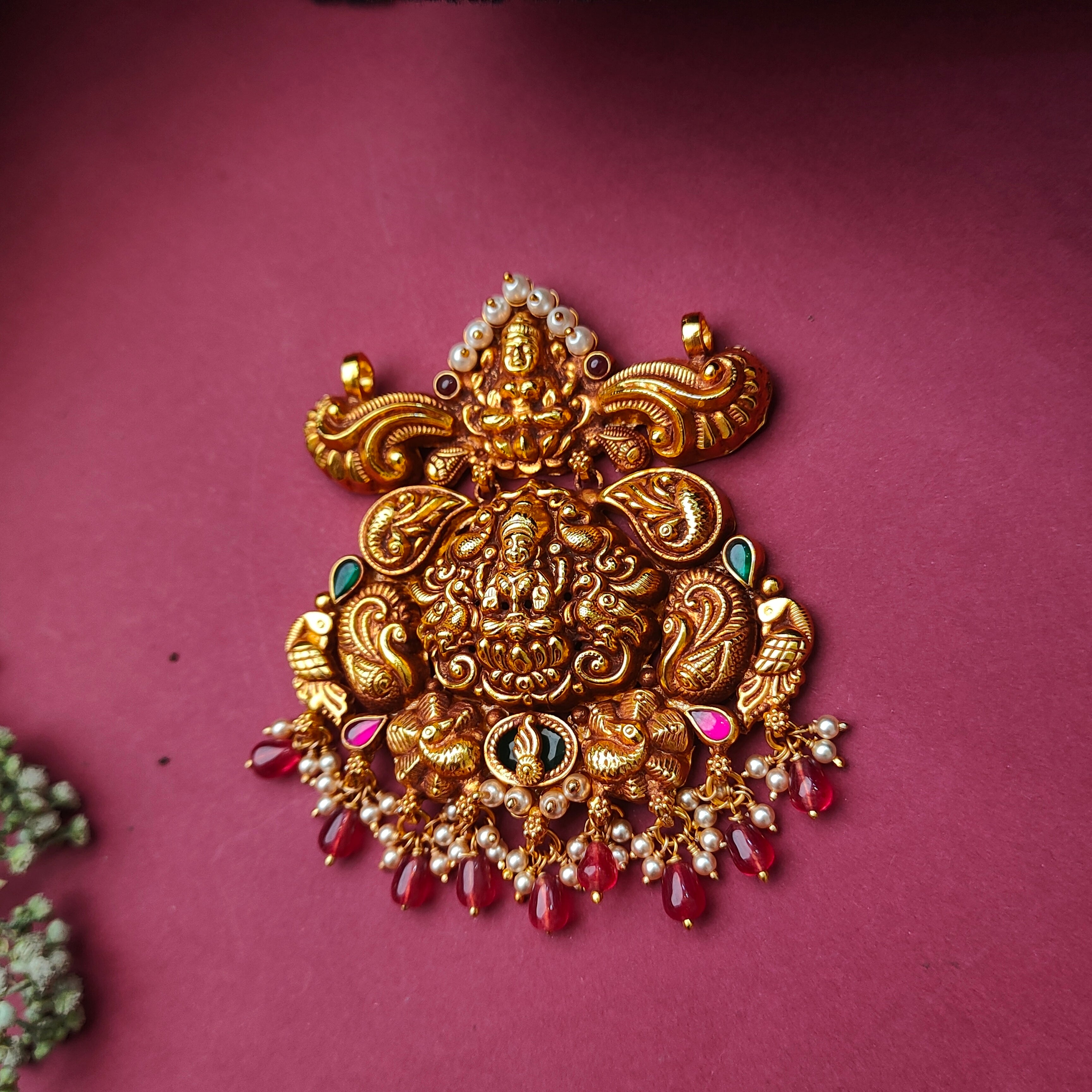 925 Silver Gold Plated Pendant-0556