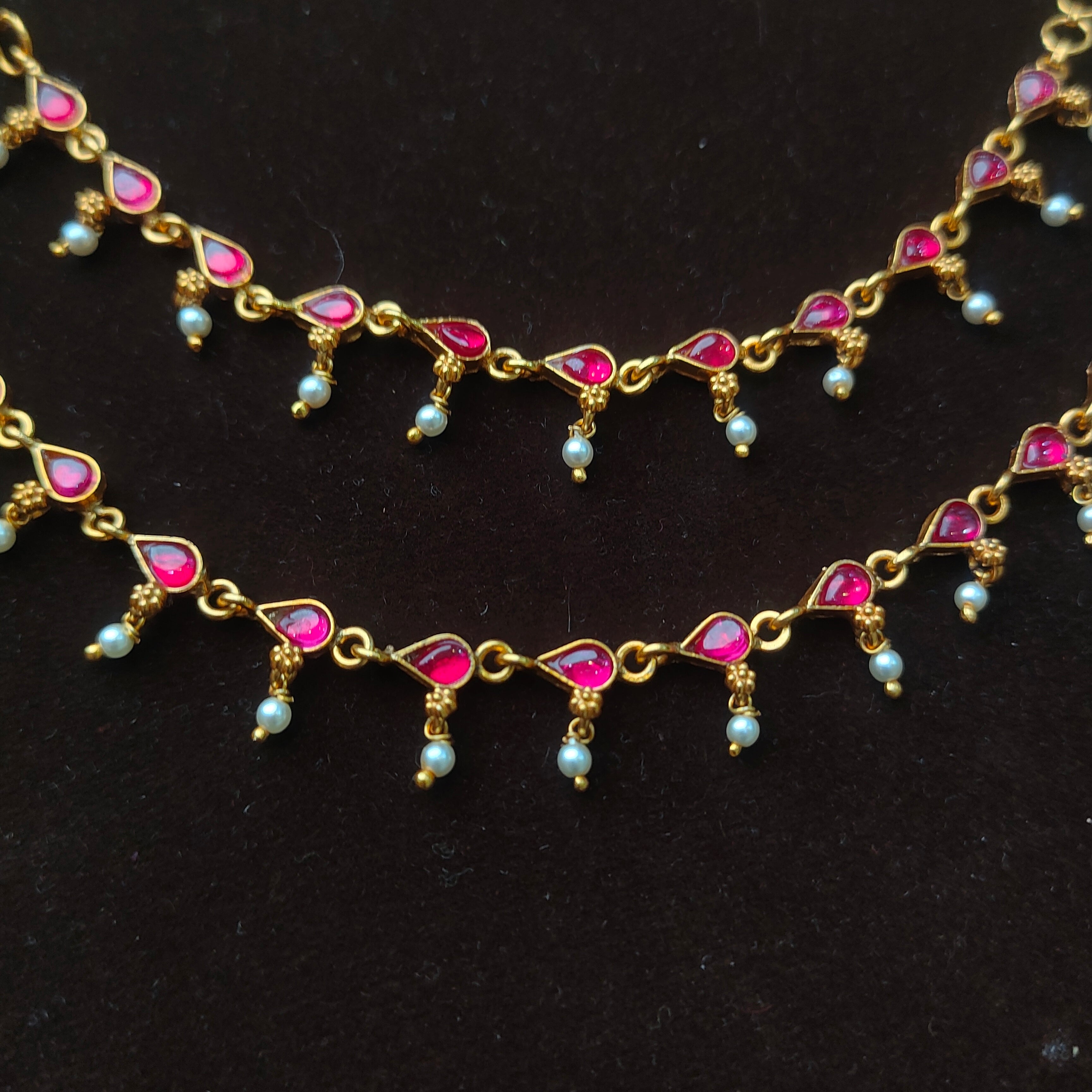 Kandan Silver Earchain - 001