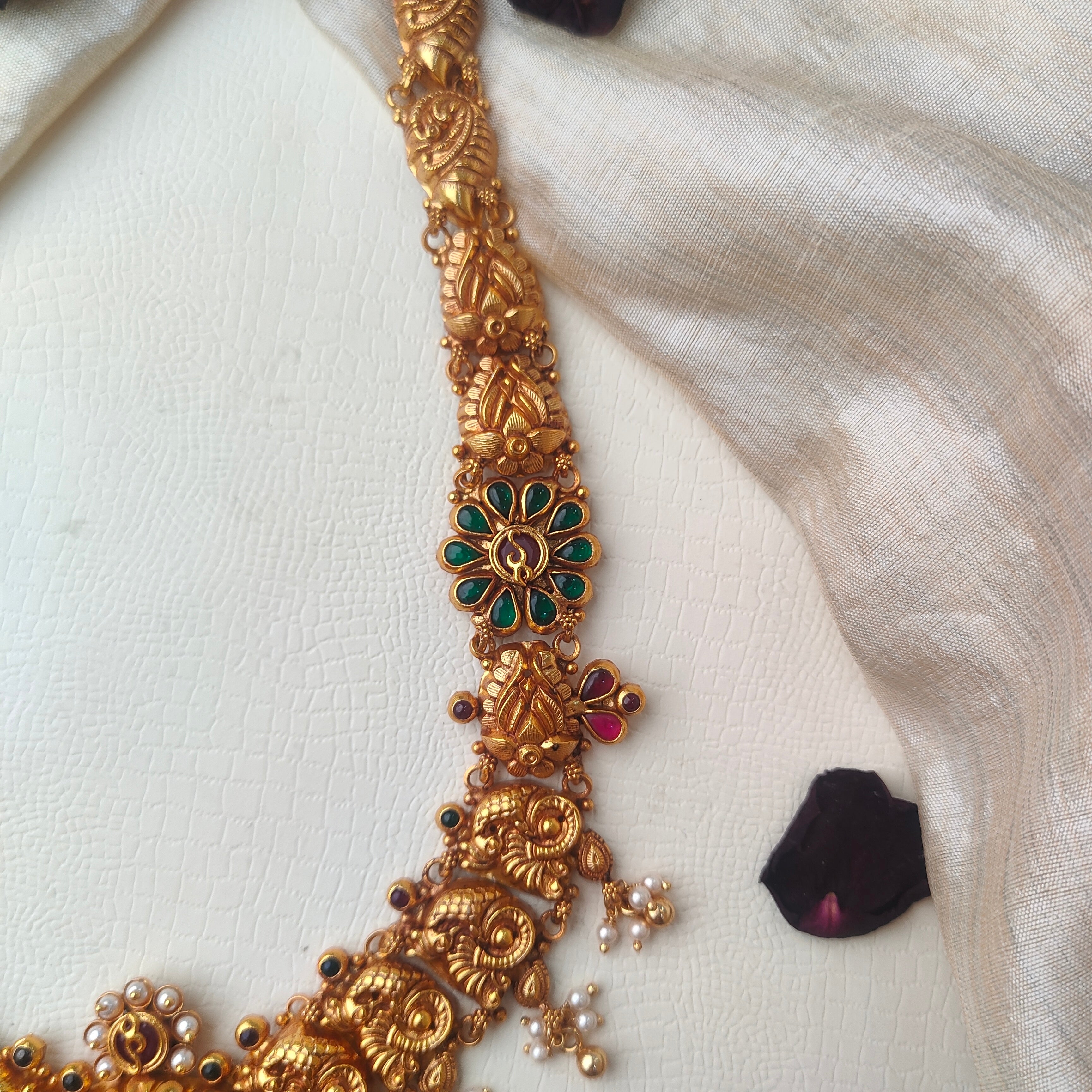 Garuda Nakshi haram 925 silver - 0012