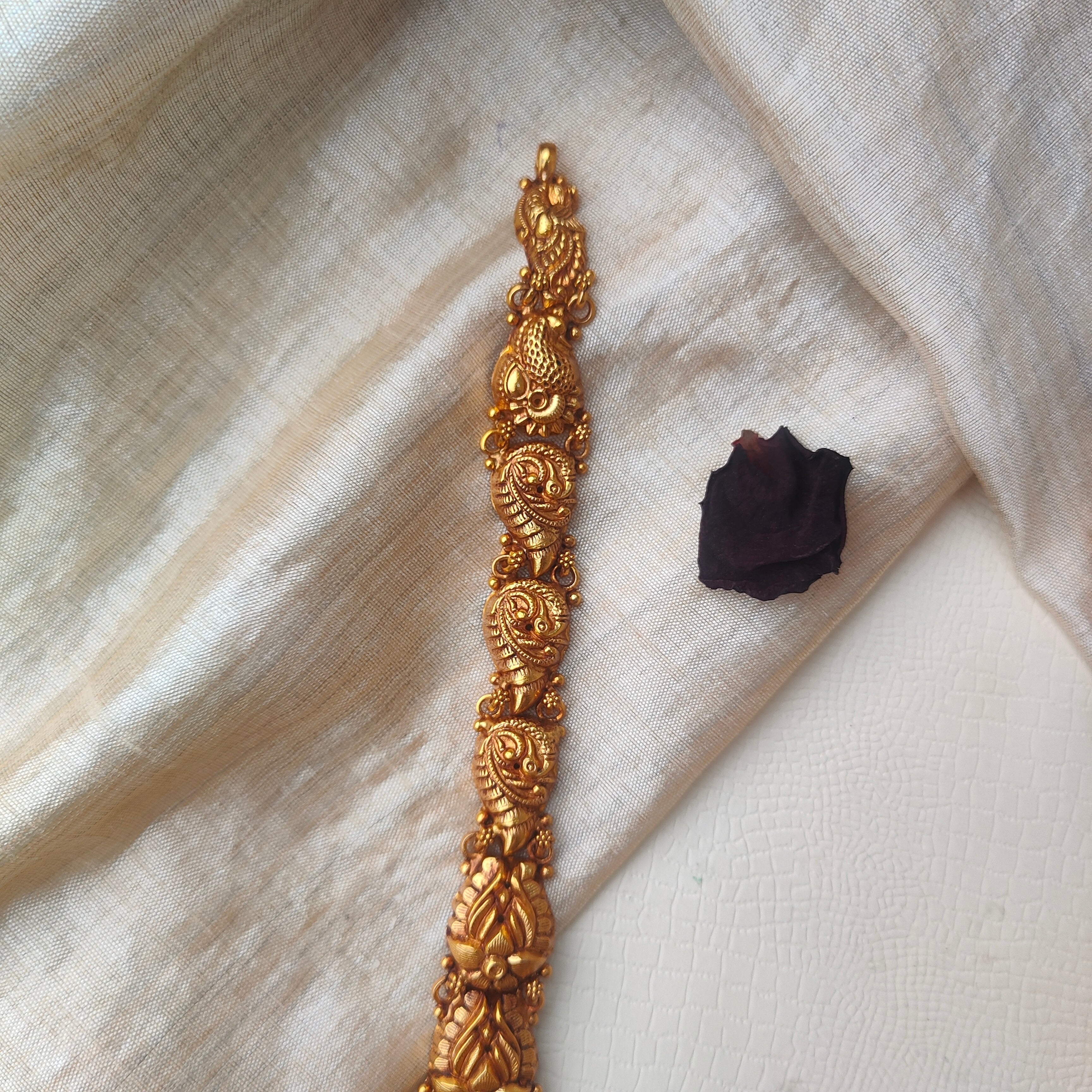 Garuda Nakshi haram 925 silver - 0012