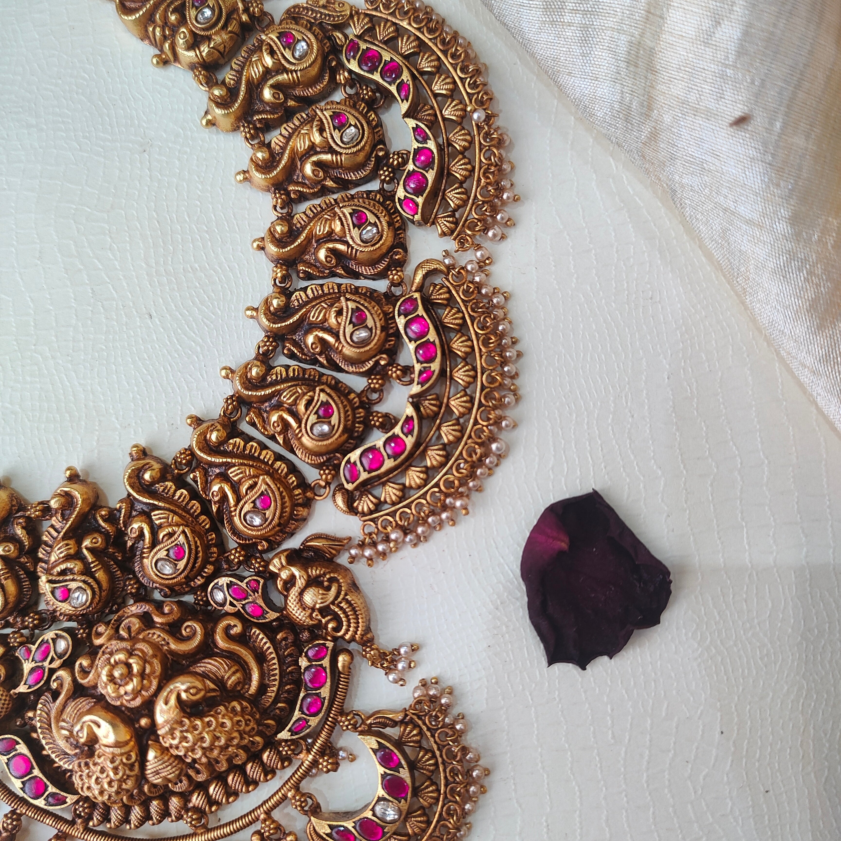 Nakshi Kundan Heavy Neckpiece - 0044