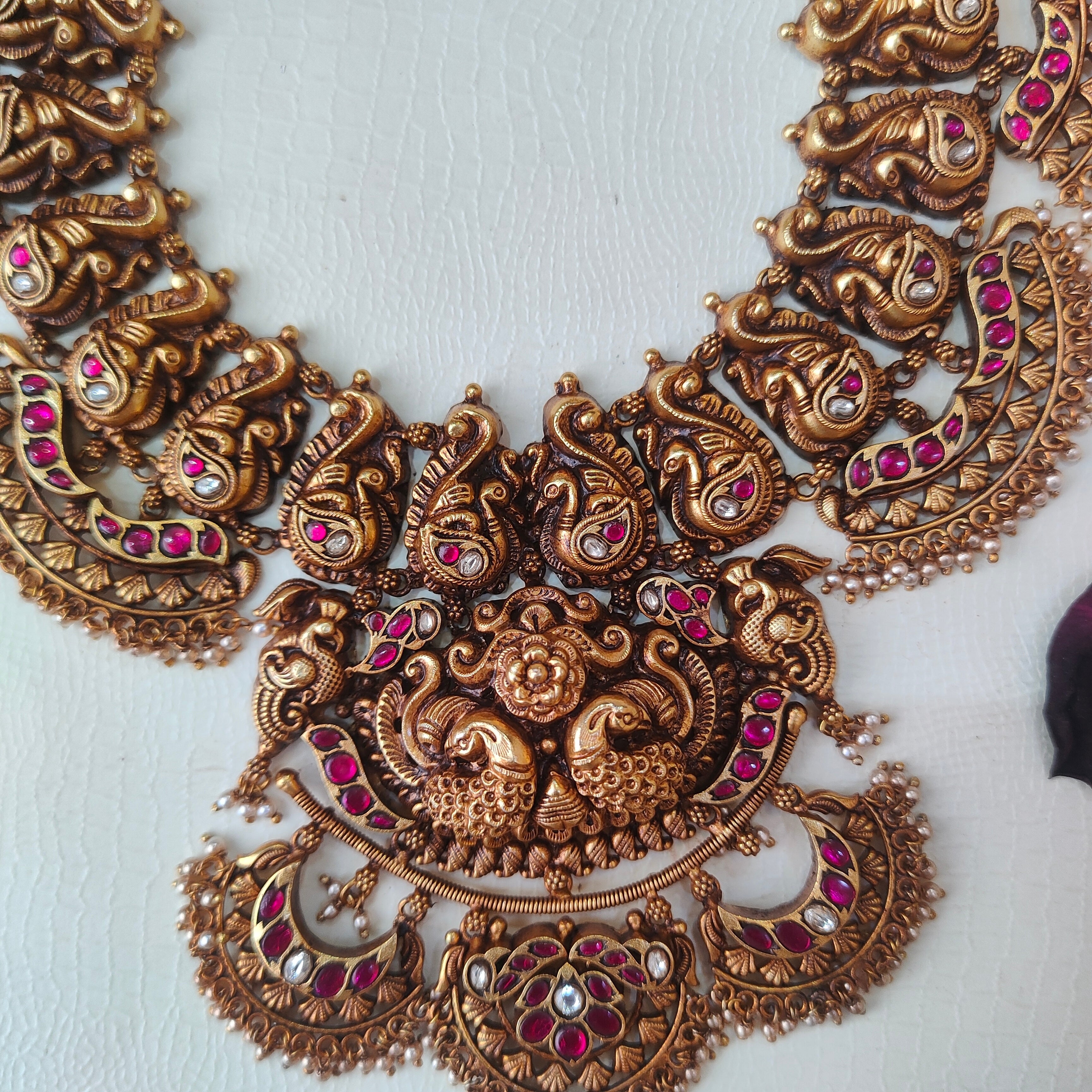 Nakshi Kundan Heavy Neckpiece - 0044