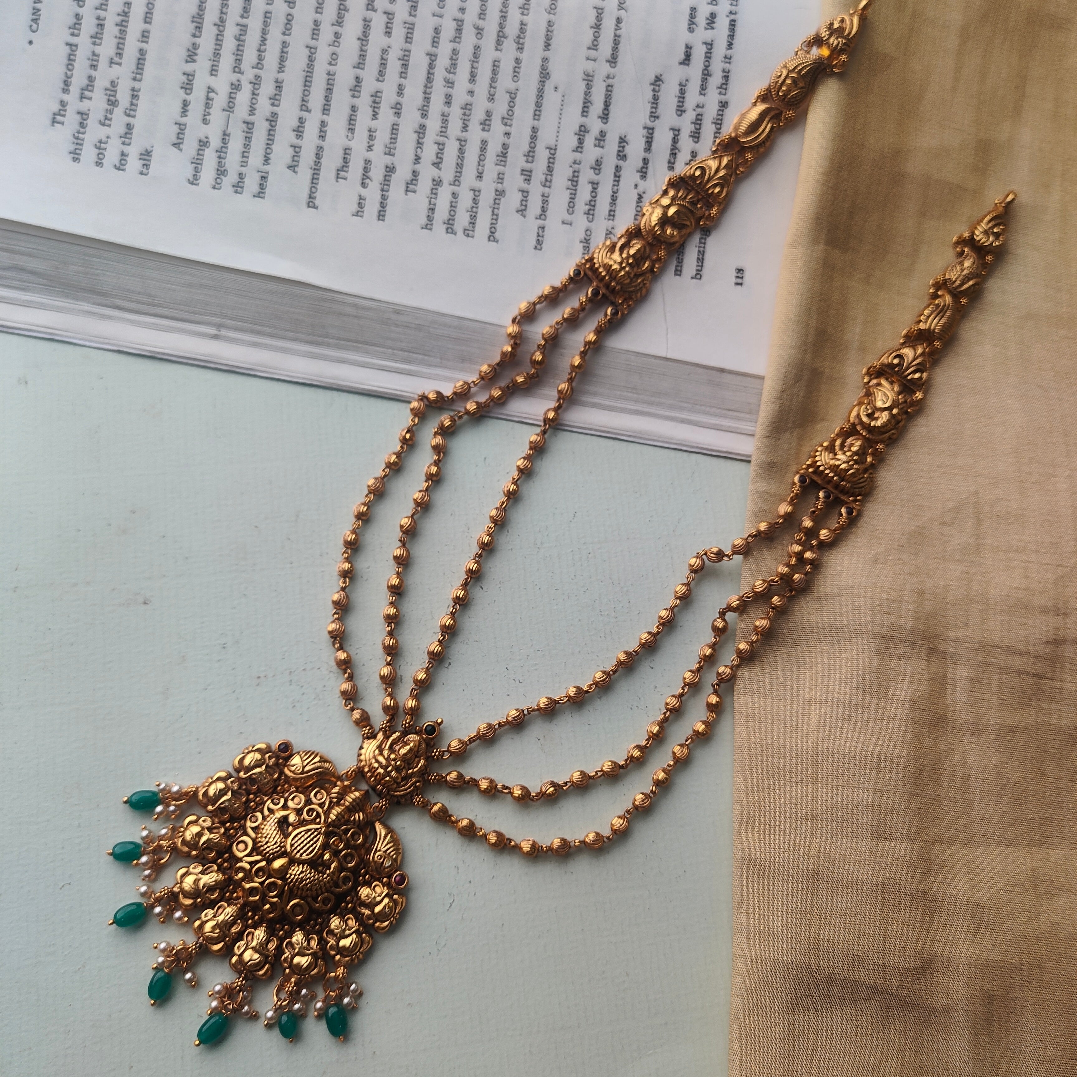 Silver Mohan mala - 0043