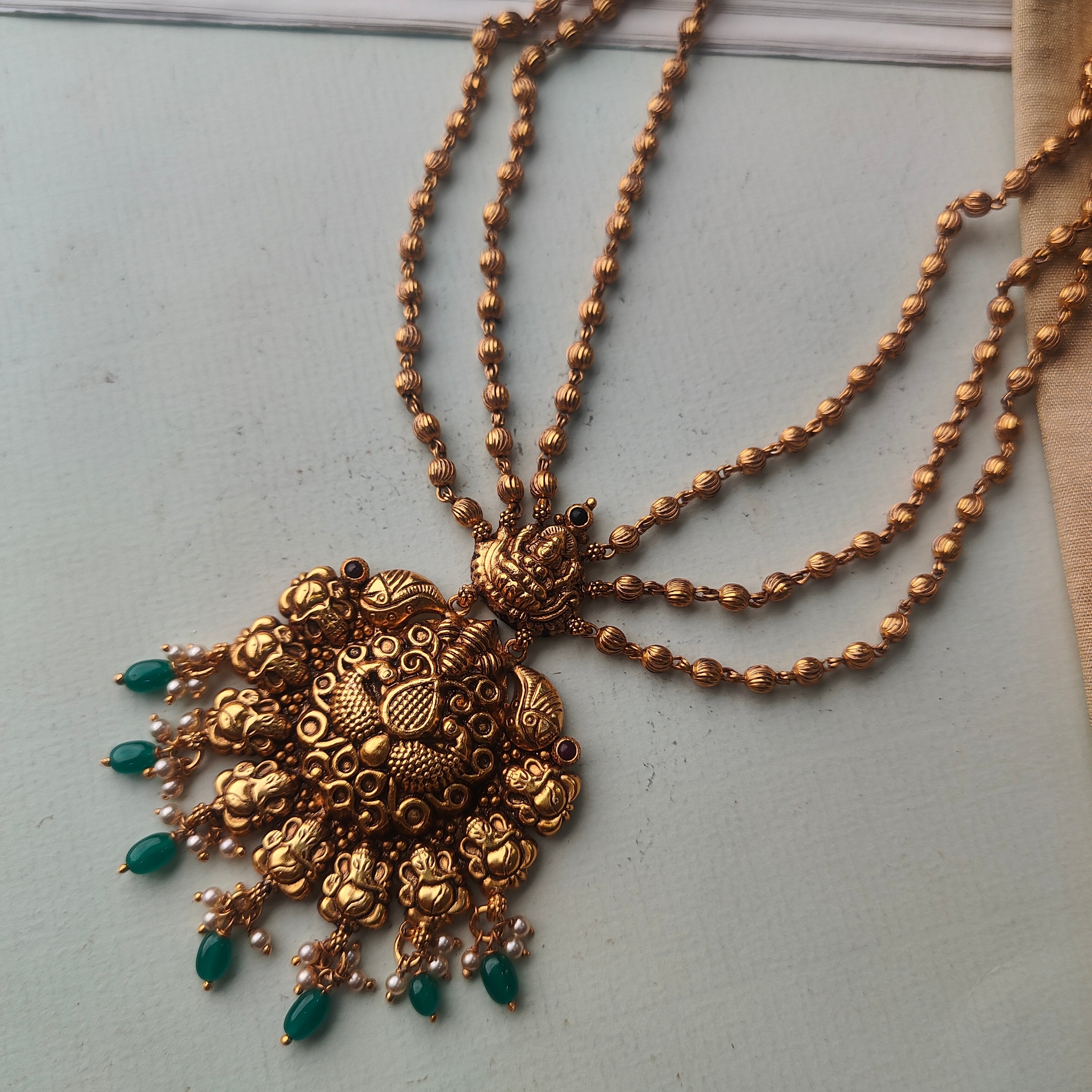 Silver Mohan mala - 0043